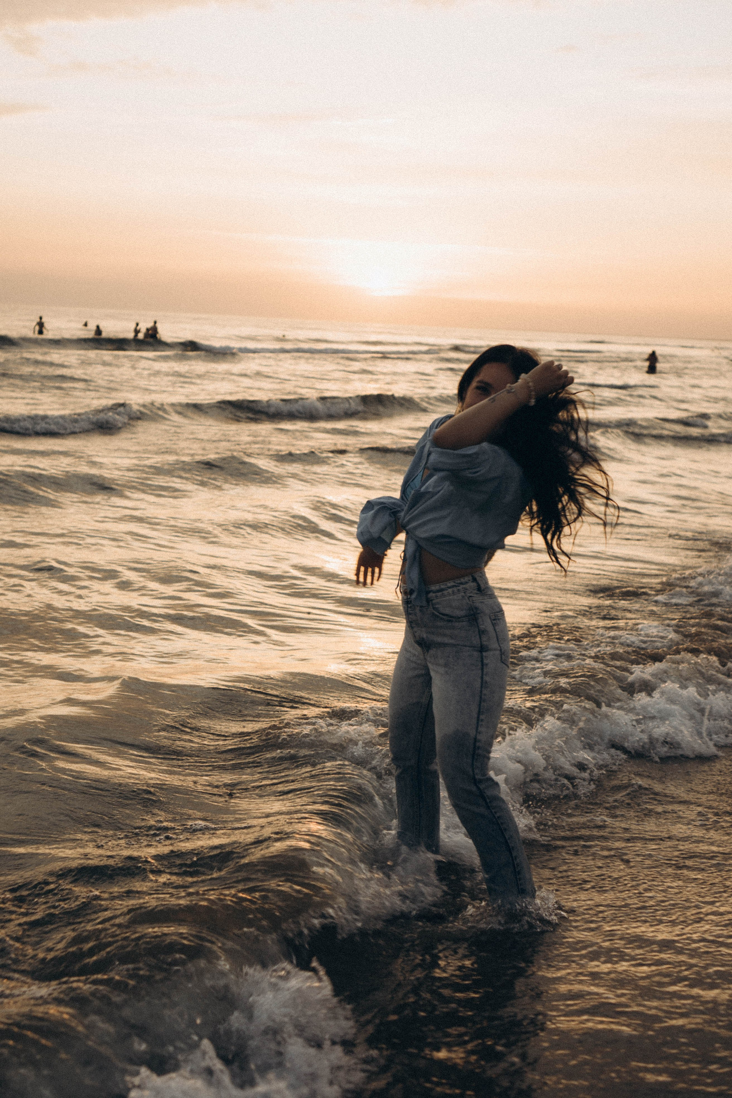 Июльский вечер на берегу черного моря. Профессиональный фотограф, Санкт-Петербург — Виктория Богомолова
