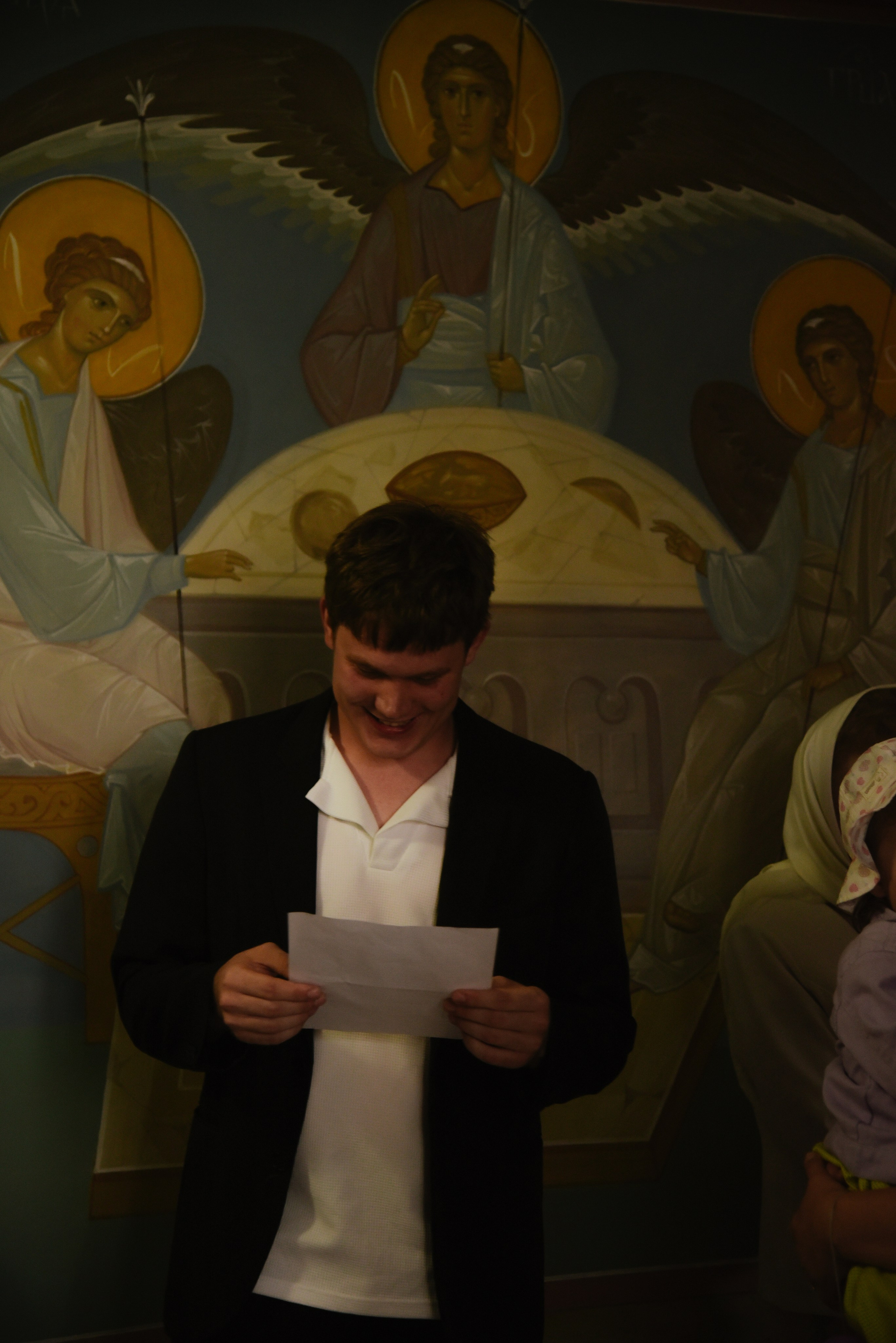 Крещение Вадима. Фотограф Лола Волна, город Москва