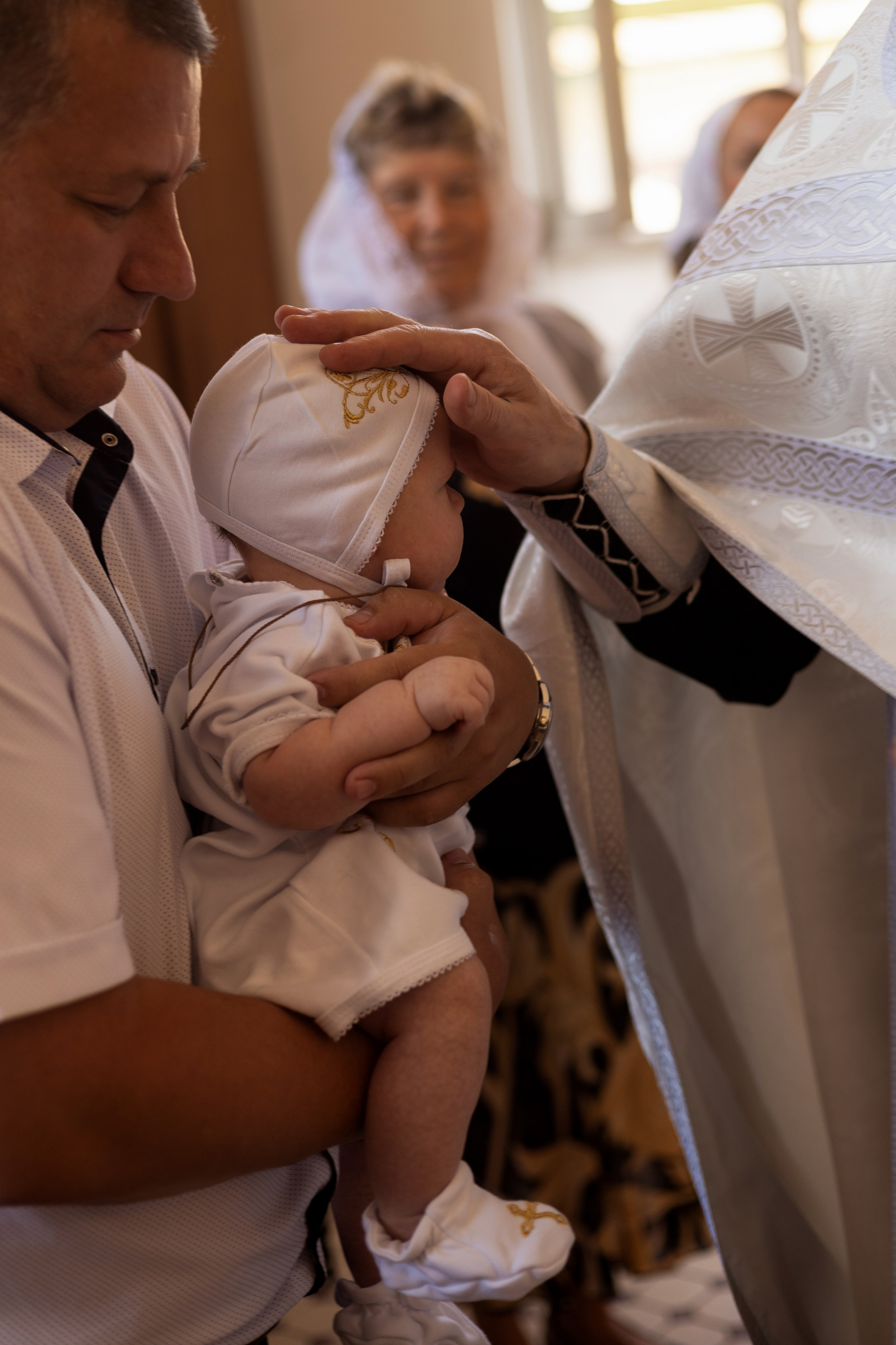 Таинство крещения. Фотограф новорожденных Саратов