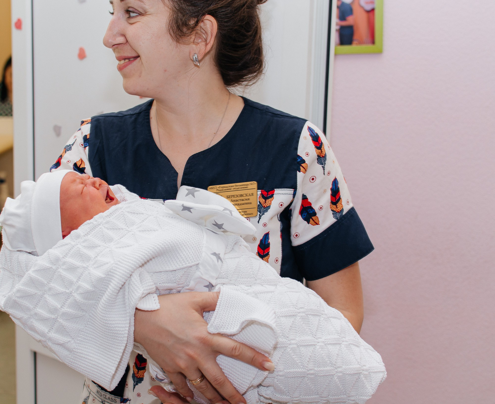 Выписка из роддома. Фотограф Ростов-на-Дону | фототерапевт