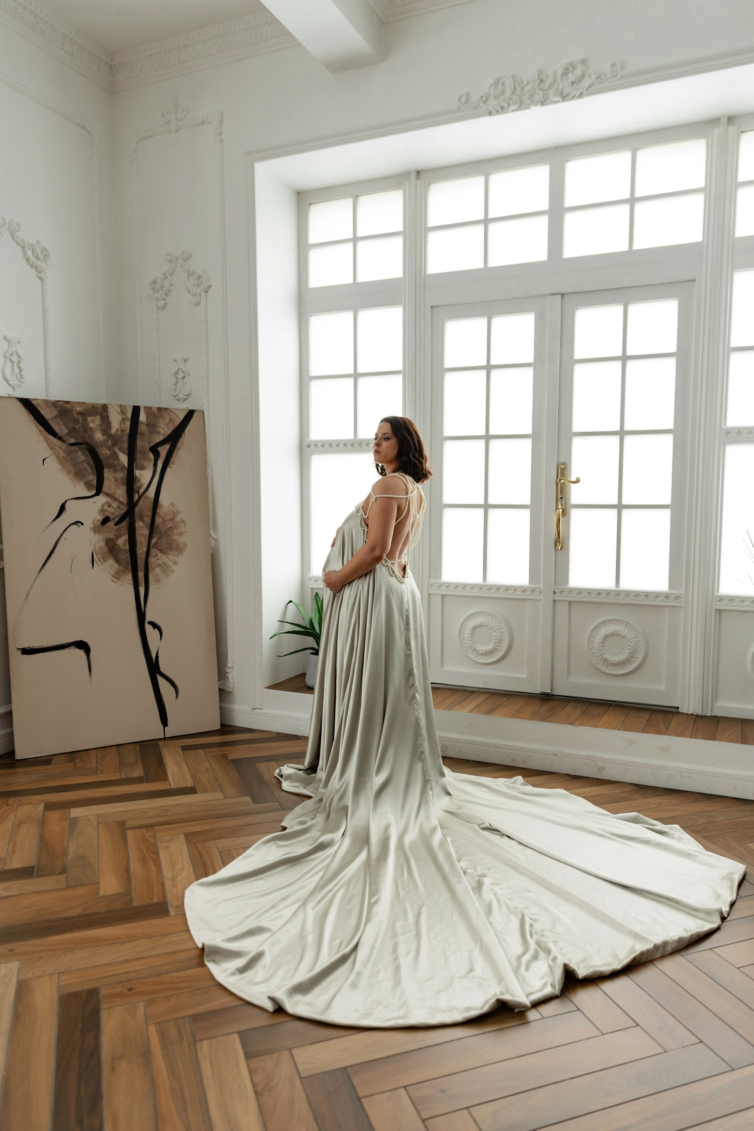 Студийная съемка в ожидании чуда. Свадебный и портретный фотограф в Санкт-Петербурге Надежда Чечулина