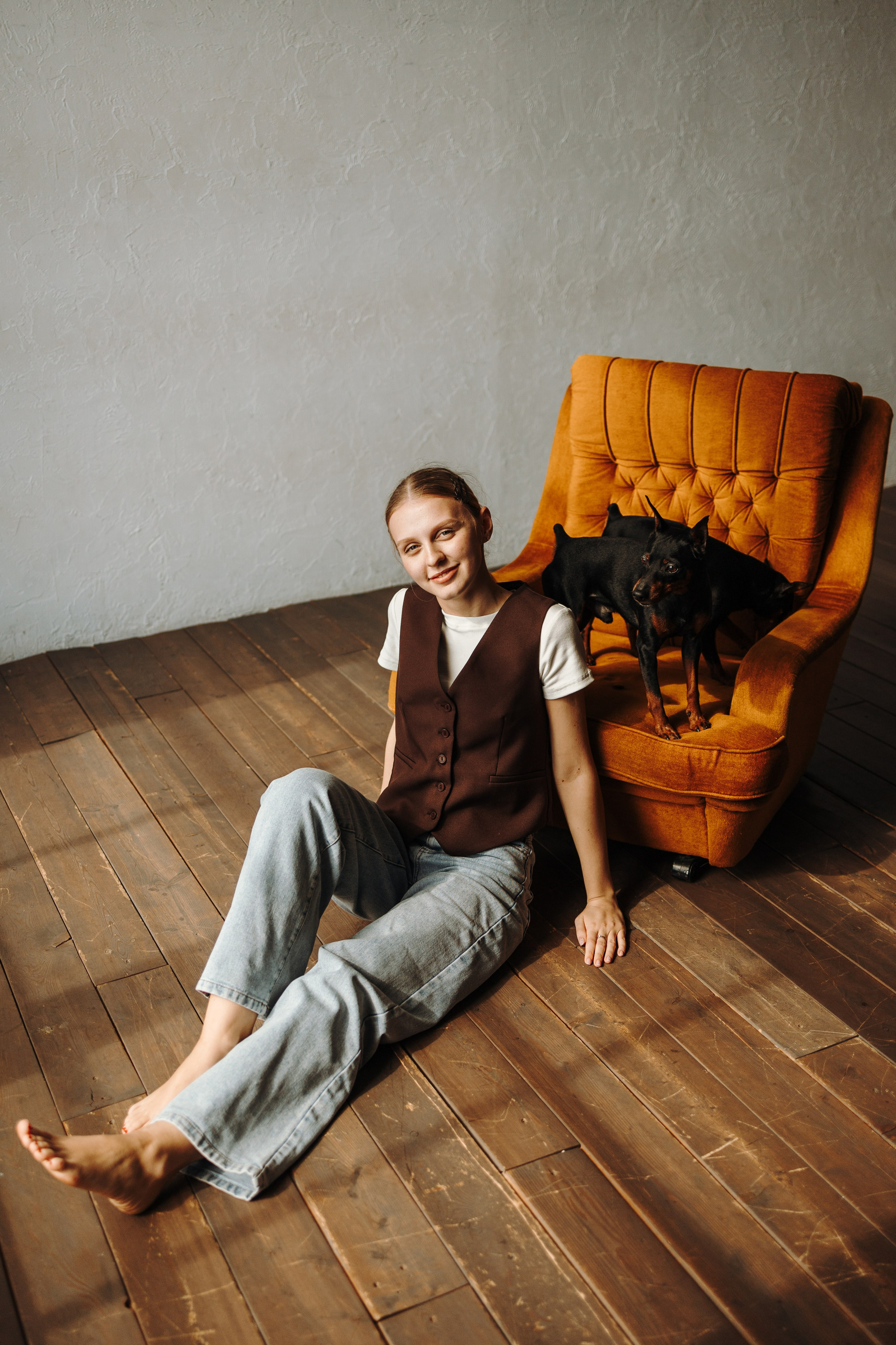 Катя и ее мальчики. Фотограф — Анималист | Санкт-Петербург