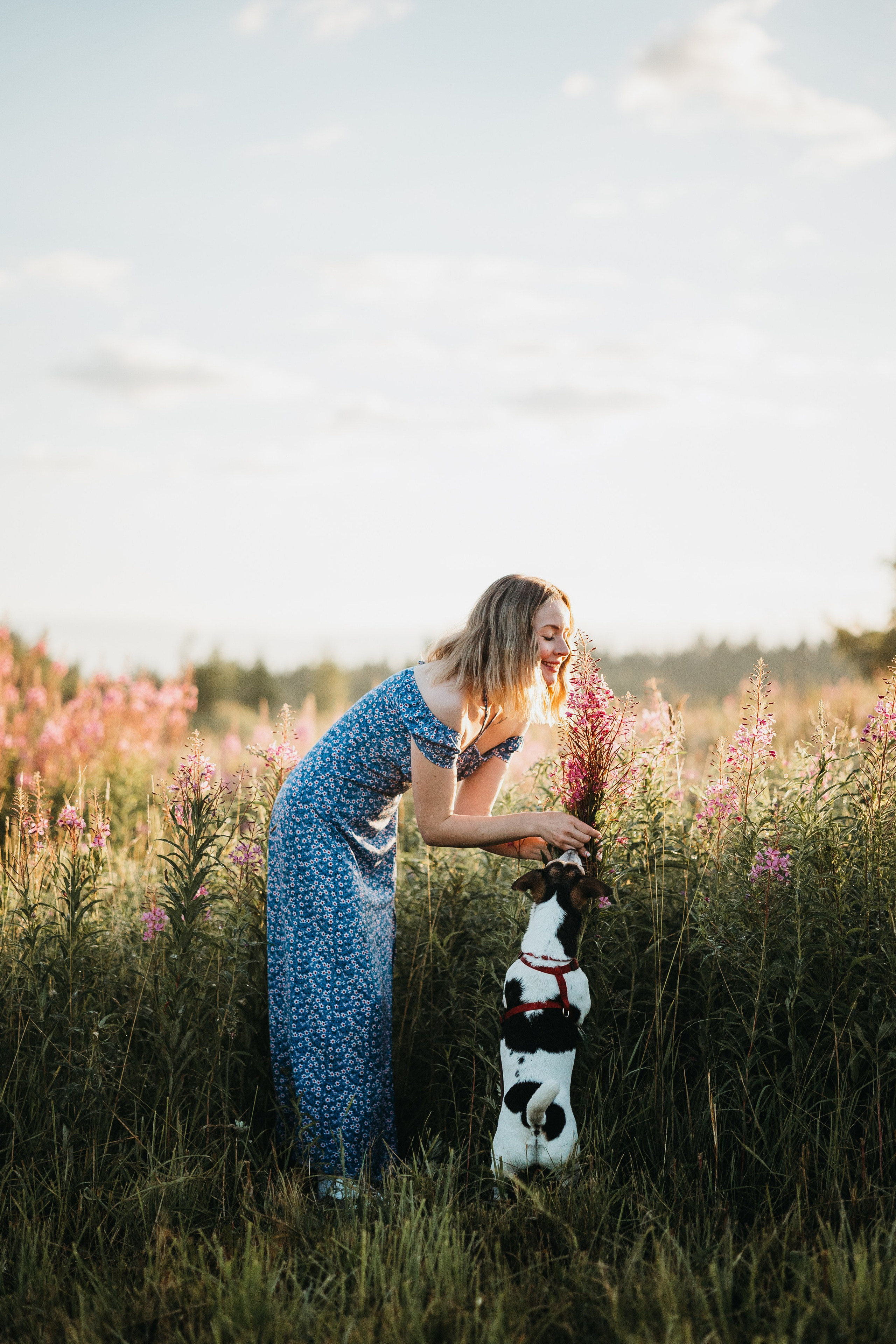 Маша и Персик. Фотограф — Анималист | Санкт-Петербург