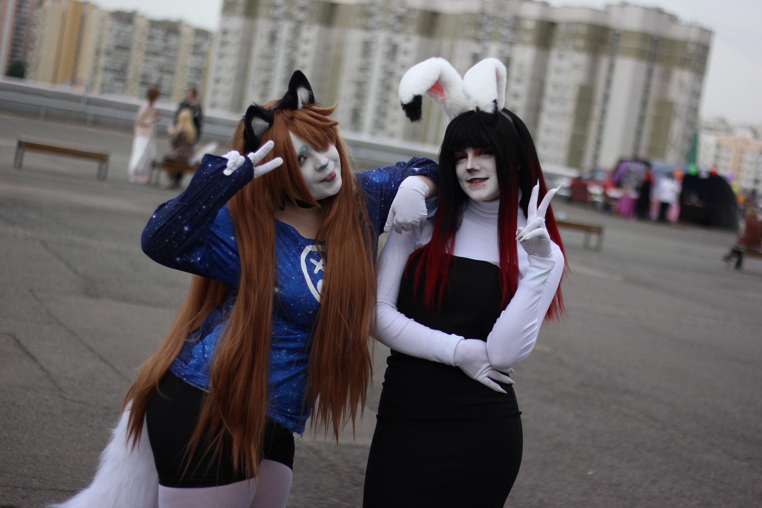 Примеры фотосъёмок (формат на фестивале — улица). Косплей-фотограф Birdryx
