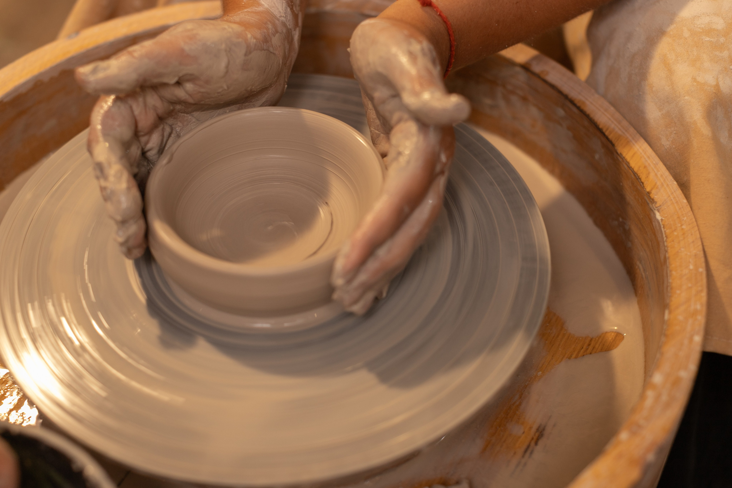 Гончарный МК Ирина и Юлия. Семейный и детский newborn фотограф в Ростове-на-Дону Наталья Лебедева