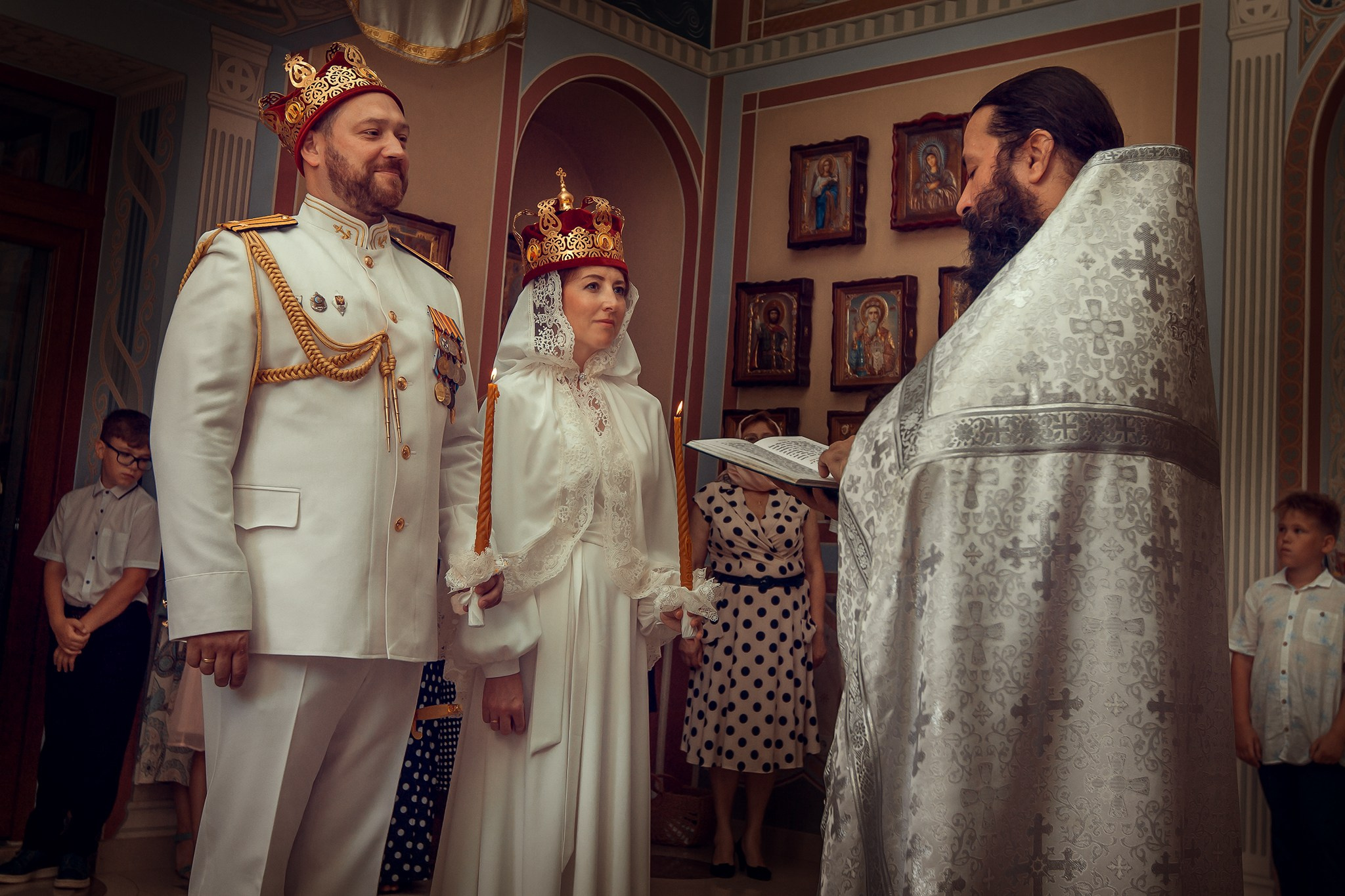 Венчание Анастасии и Романа. Детский семейный фотограф в Севастополе Крыму