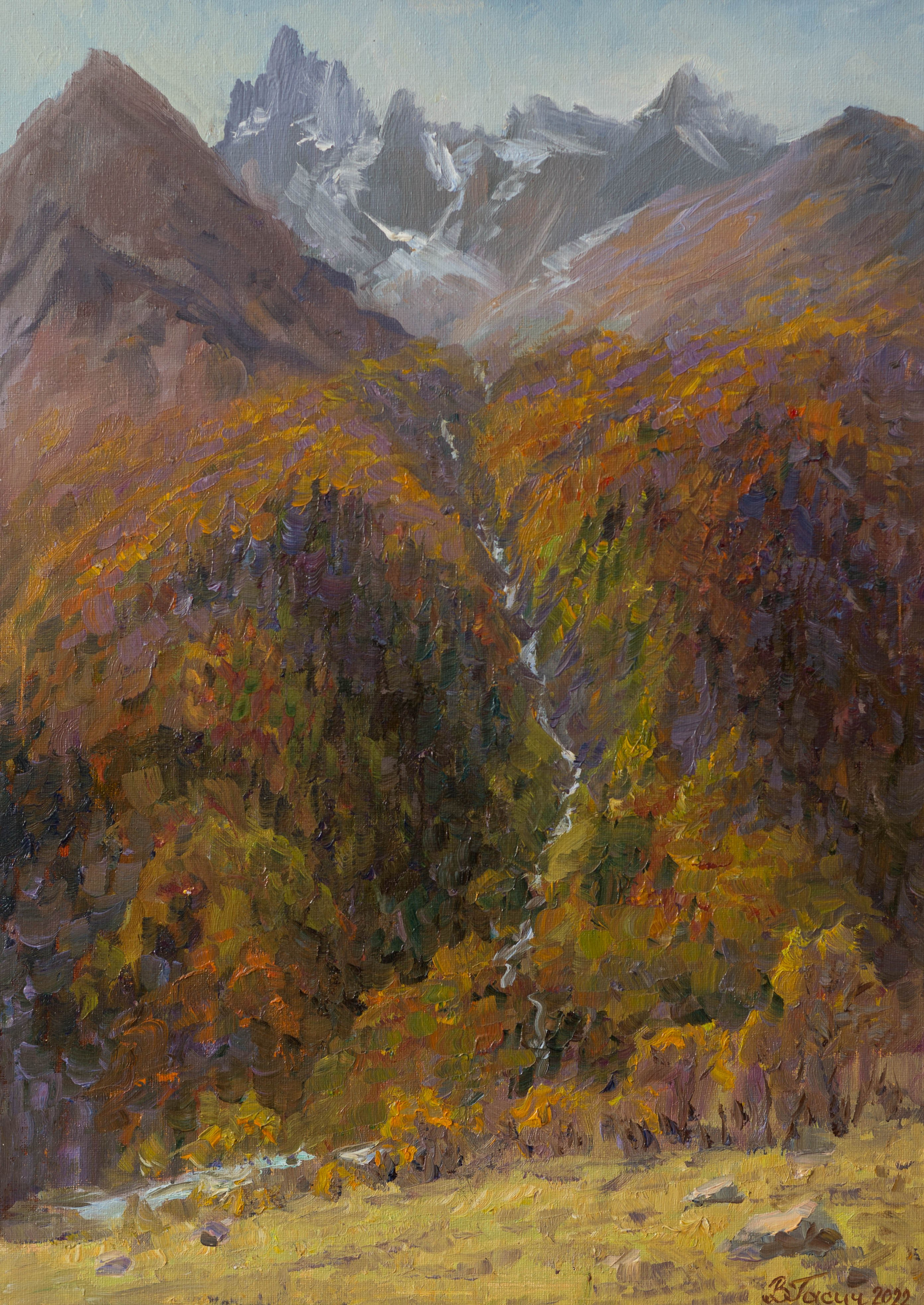 Пленэр / Plein air. Художник Василий Гасич