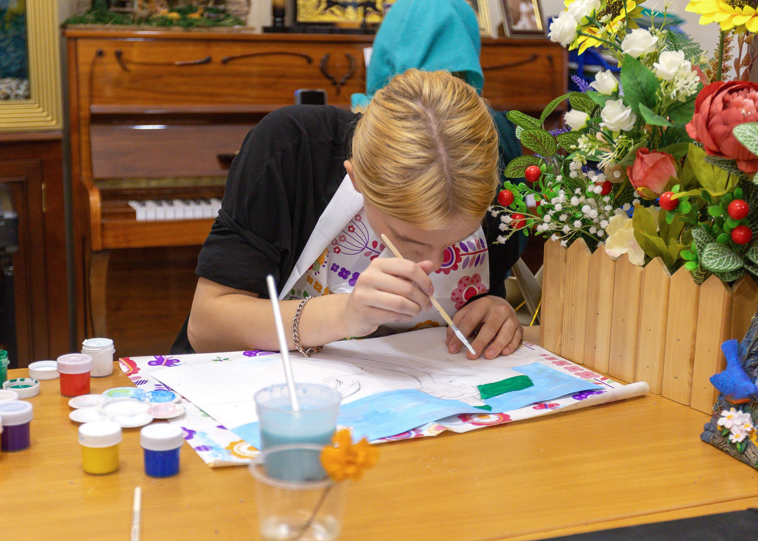 Рисование в Воскресной школе при Храме Живоначальной Троицы. Выпускные альбомы и школьный фотограф в Подольске, Троицке, Щербинке, Москве и Московской области