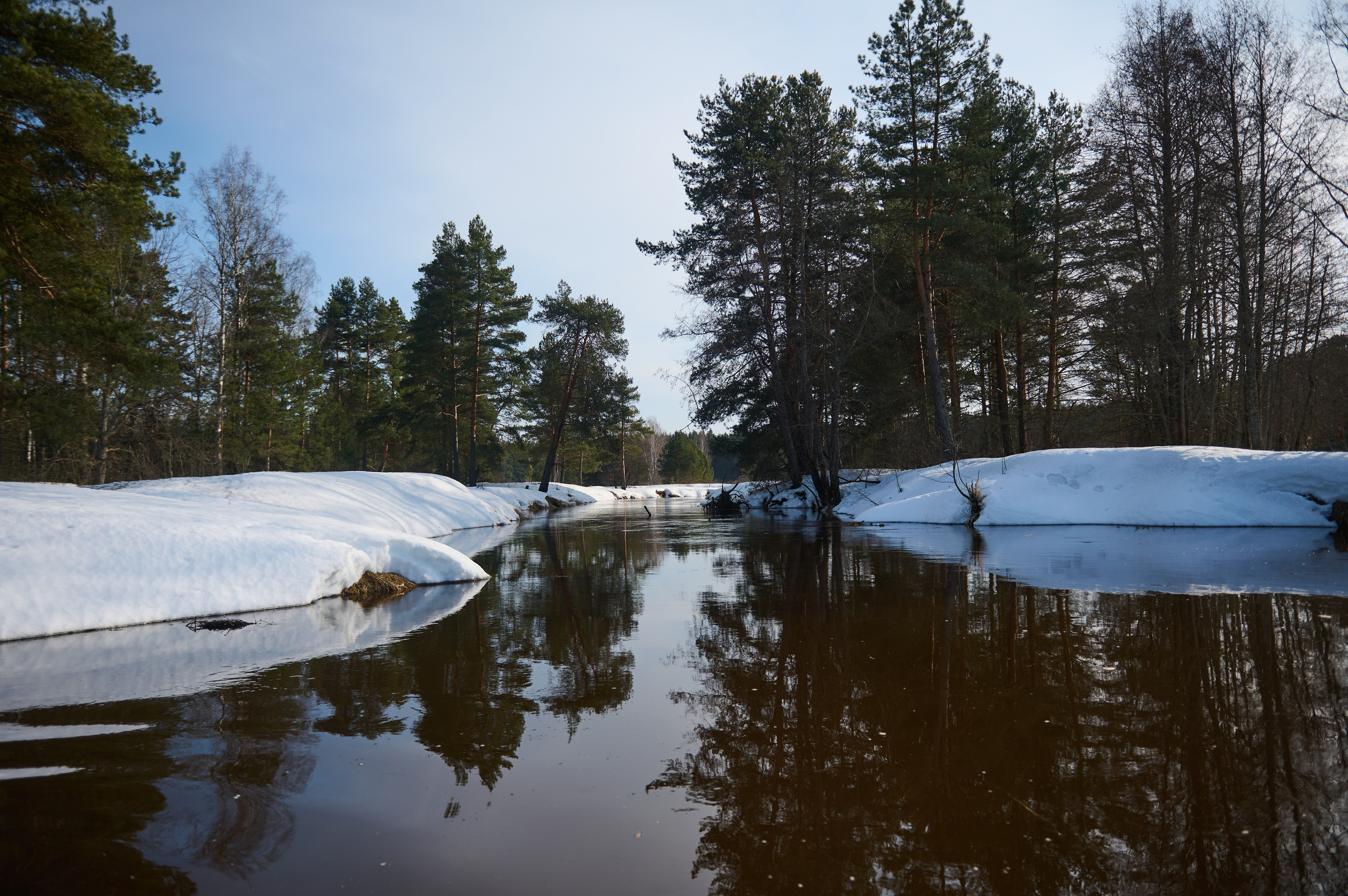 Первый весенний сплав р. Нерская. Главная