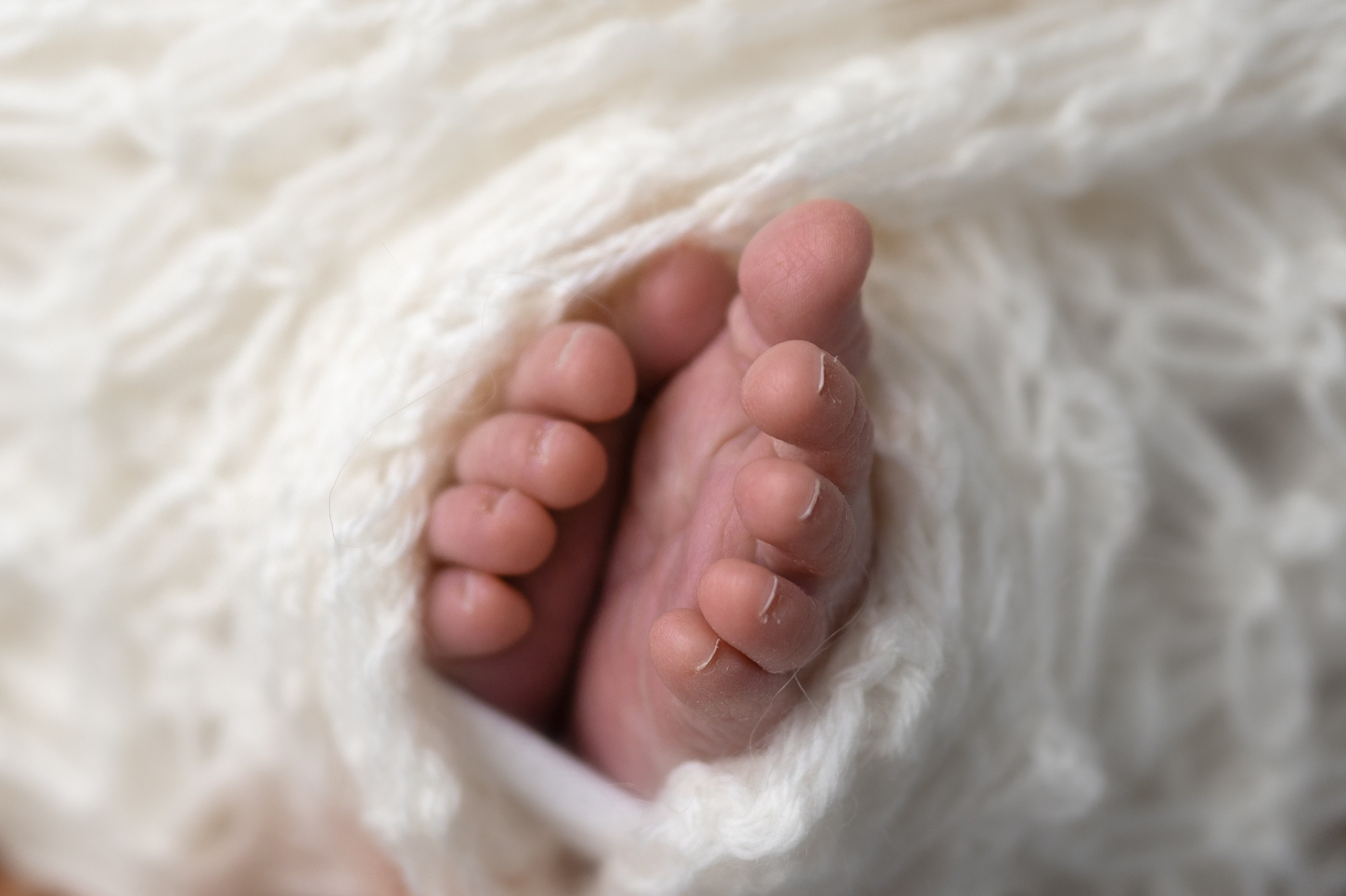 Возраст 3 недели, девочка. Фотограф новорождённых Ольга Ушакова Москва