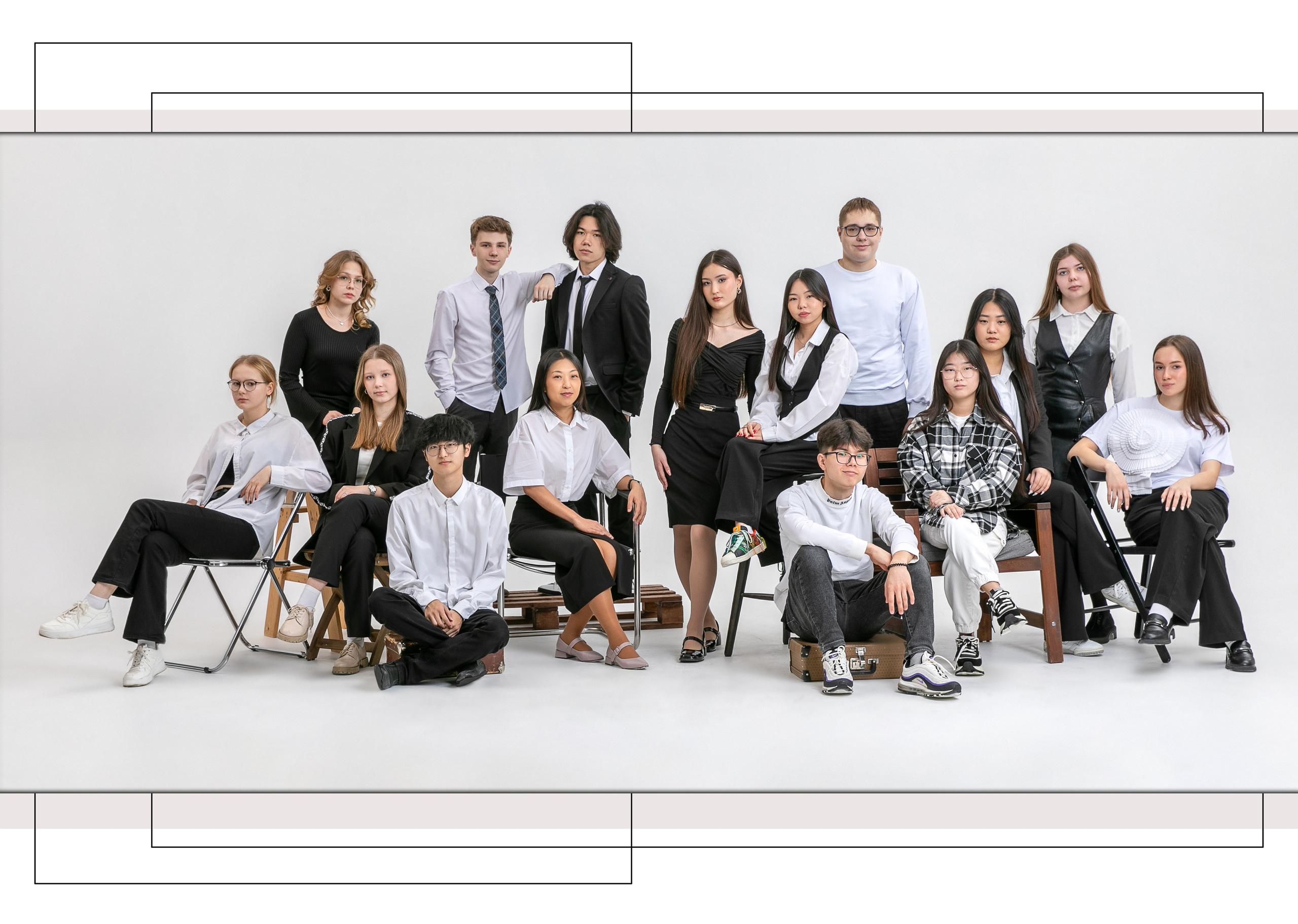 Студийные съемки школьников. Школьный и детский фотограф в Южно-Сахалинске Анастасия Лескова