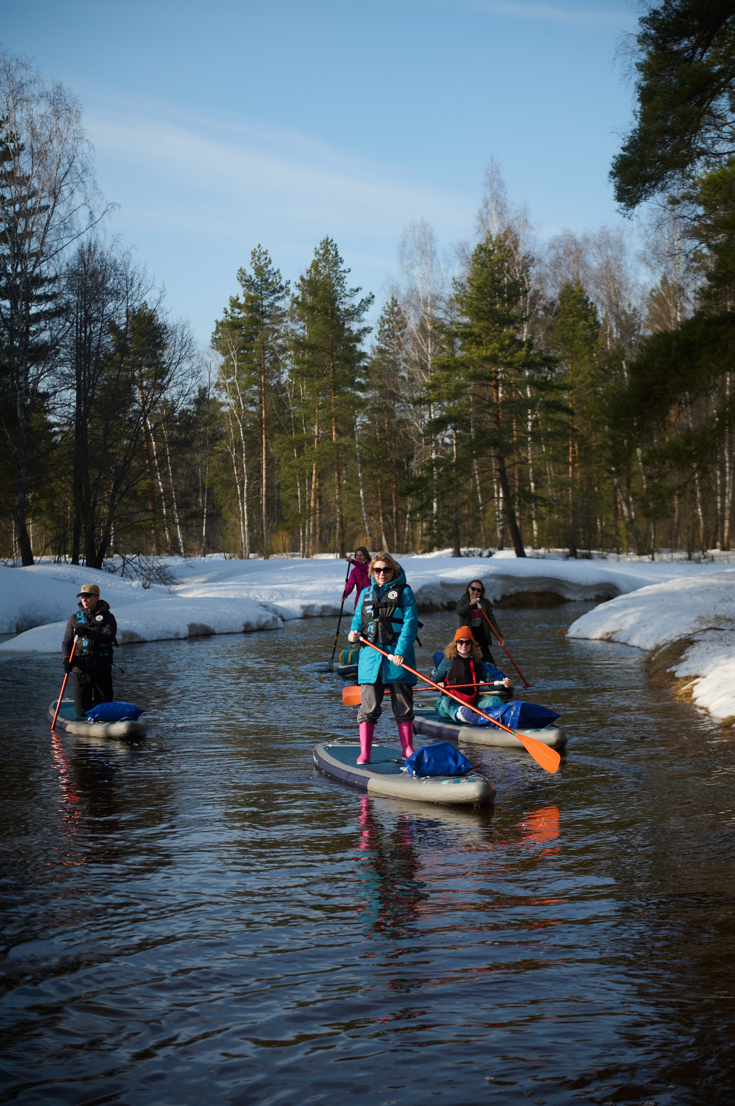 Первый весенний сплав р. Нерская. Главная