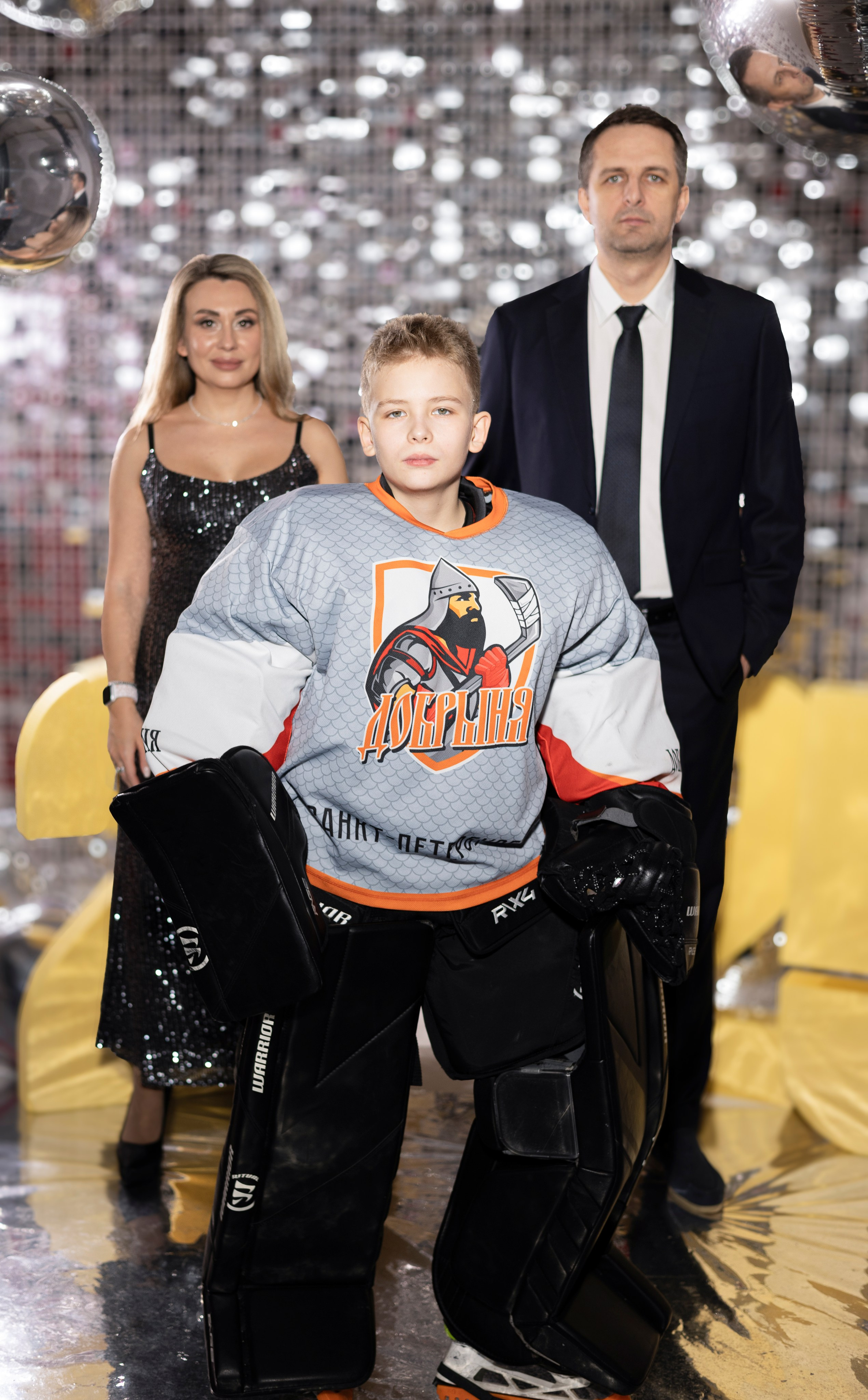 Хоккейная семья. Портретный, семейный фотограф в Санкт-Петербурге и Ленинградской области Виктория Соловьёва