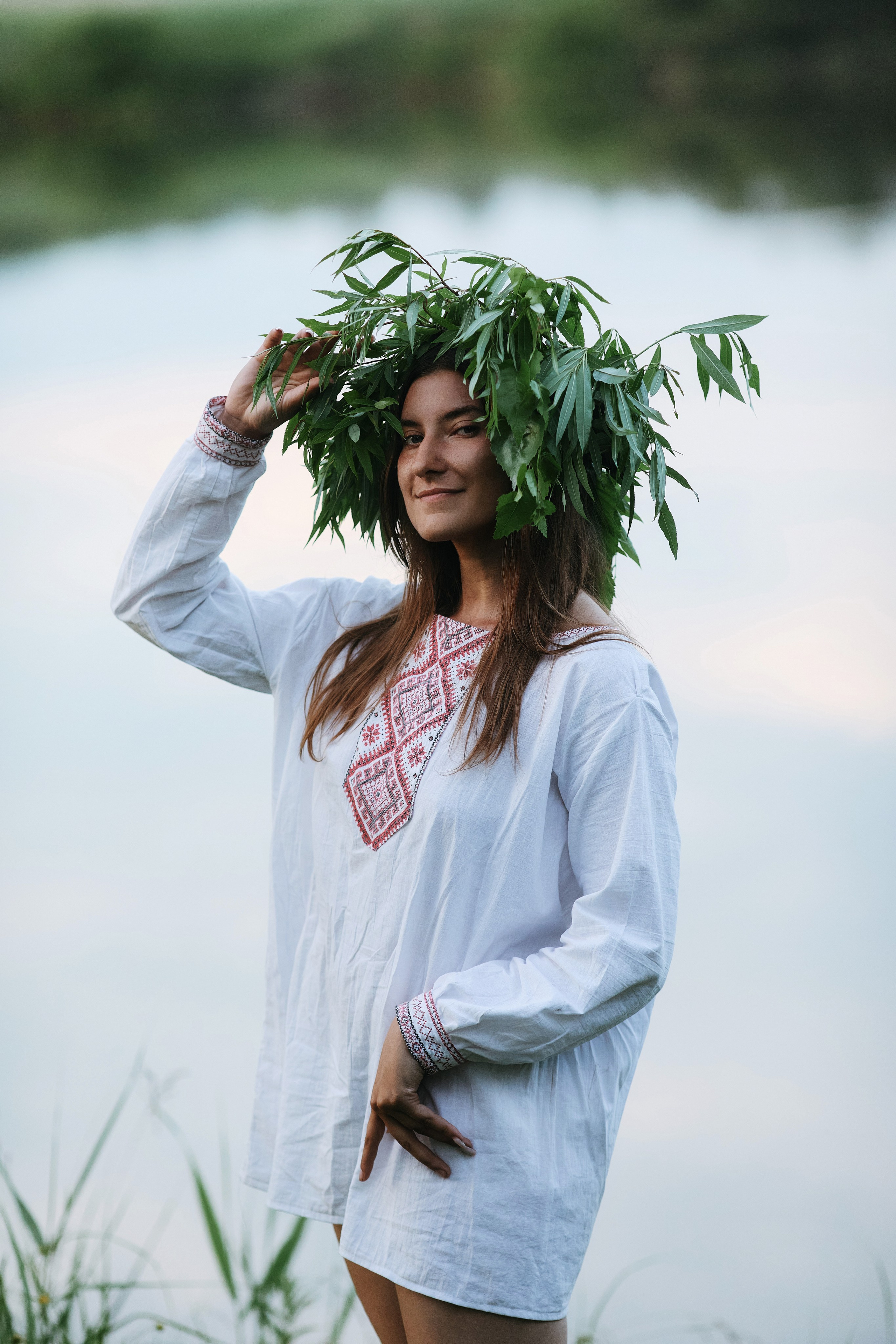 Женская фотосессия в стиле Ивана Купала в Находке