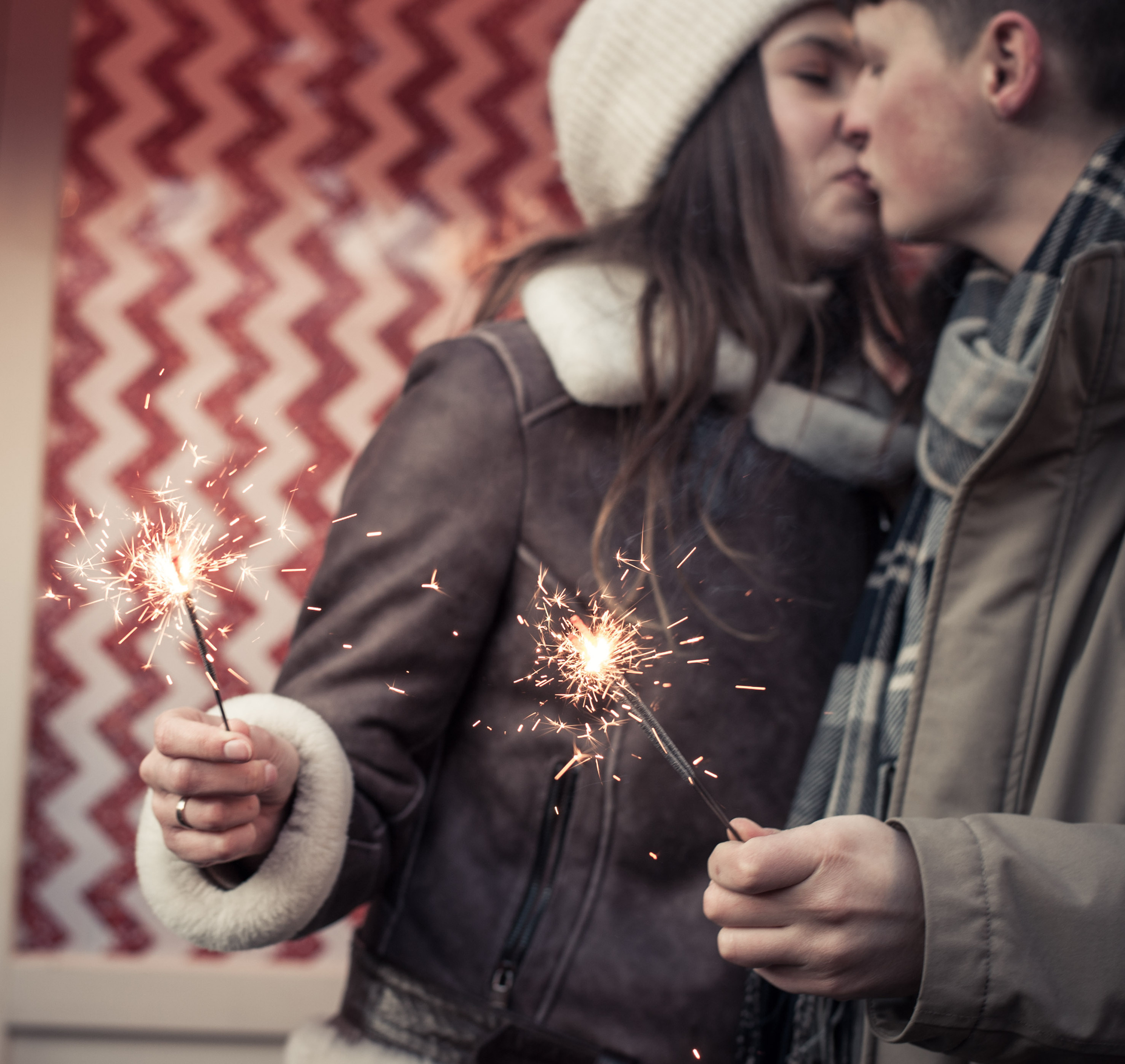 Роман и Валерия, Новый год на улицах. Бренд-фотограф для экспертов и блогеров в Москве Влада Горбовская