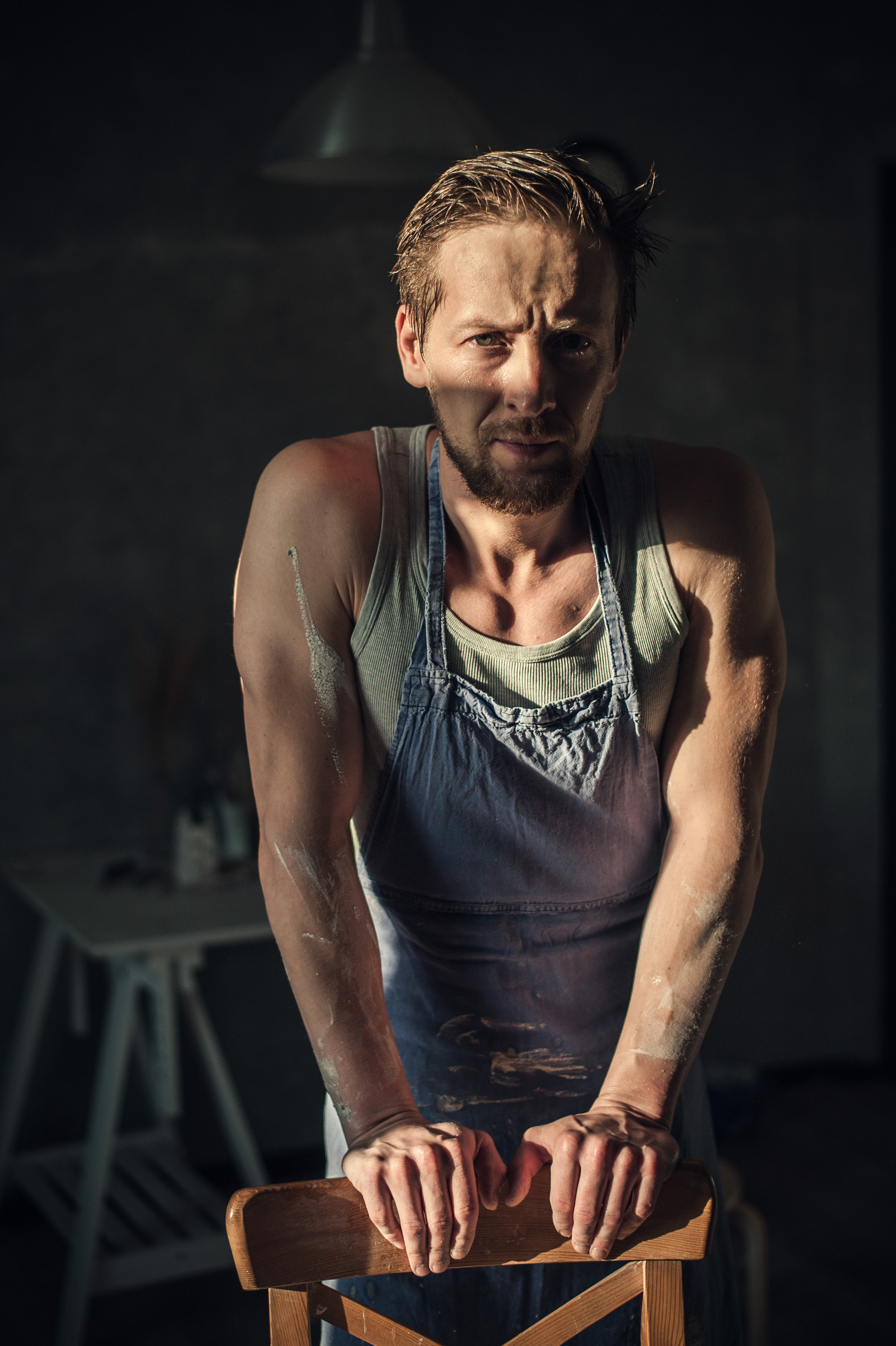 Денис, гончарная мастерская. Бренд-фотограф для экспертов и блогеров в Москве Влада Горбовская