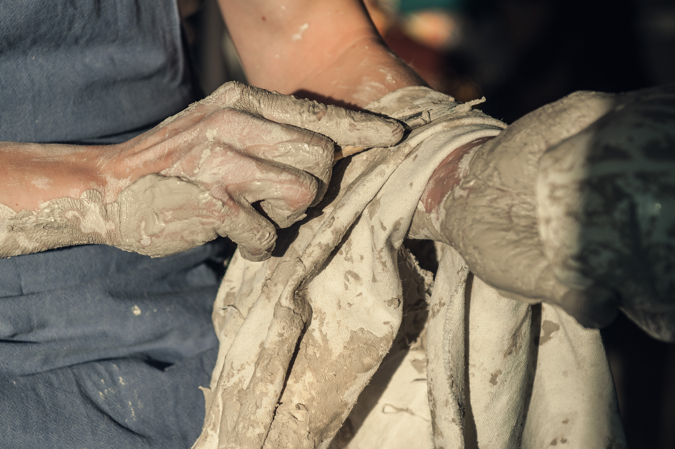 Денис, гончарная мастерская. Бренд-фотограф для экспертов и блогеров в Москве Влада Горбовская