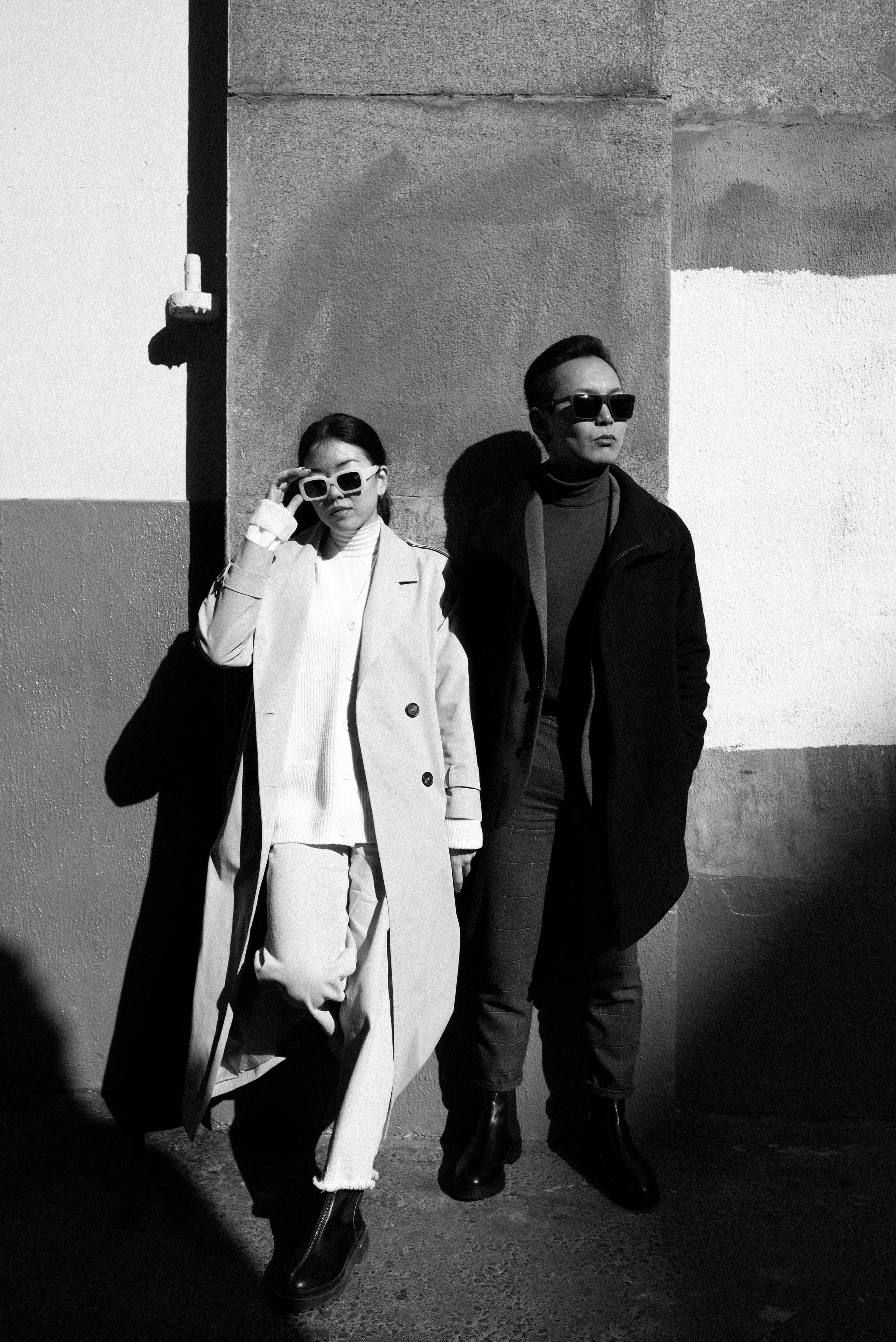 Денис и Александра, чб. Бренд-фотограф для экспертов и блогеров в Москве Влада Горбовская