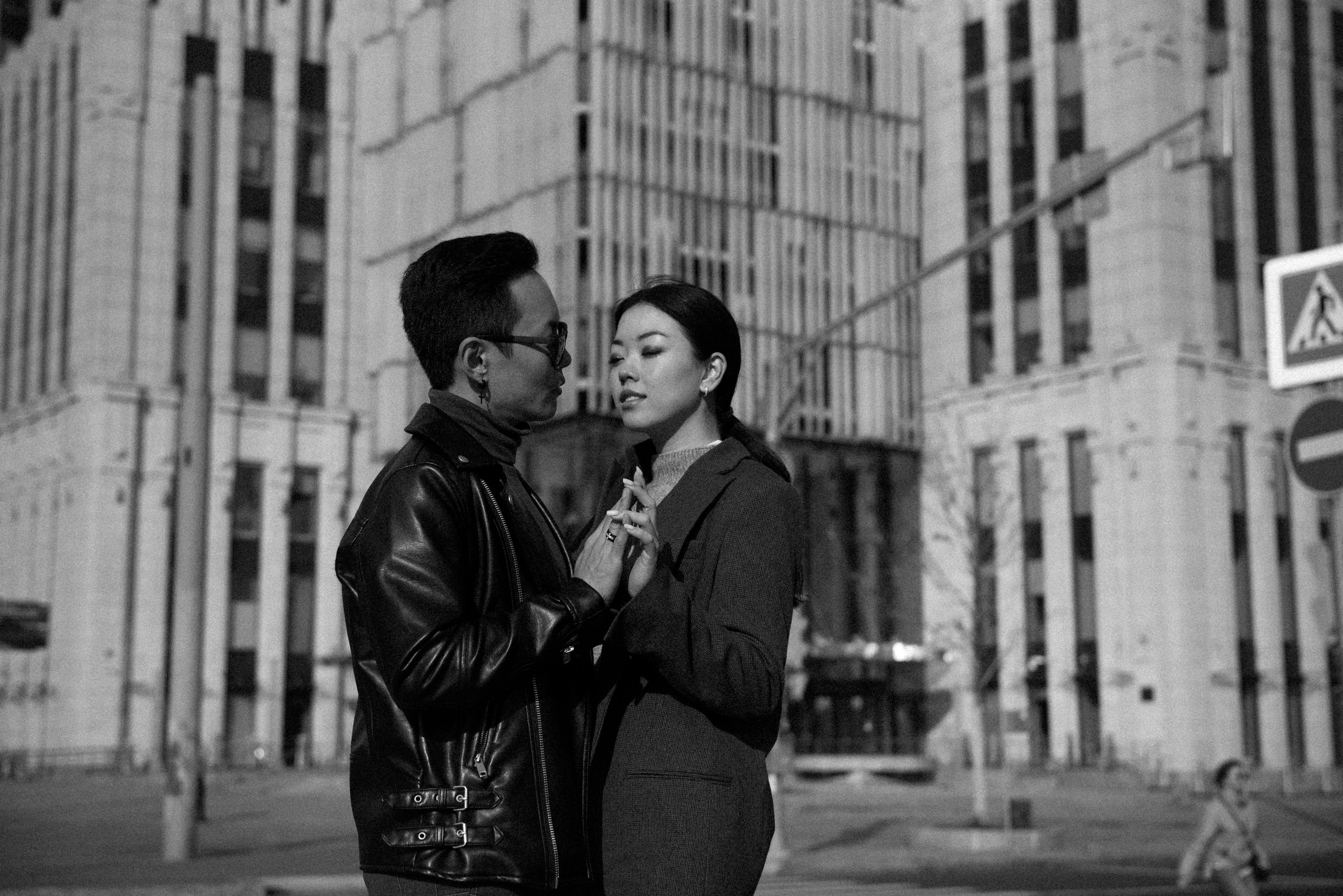 Денис и Александра, чб. Бренд-фотограф для экспертов и блогеров в Москве Влада Горбовская