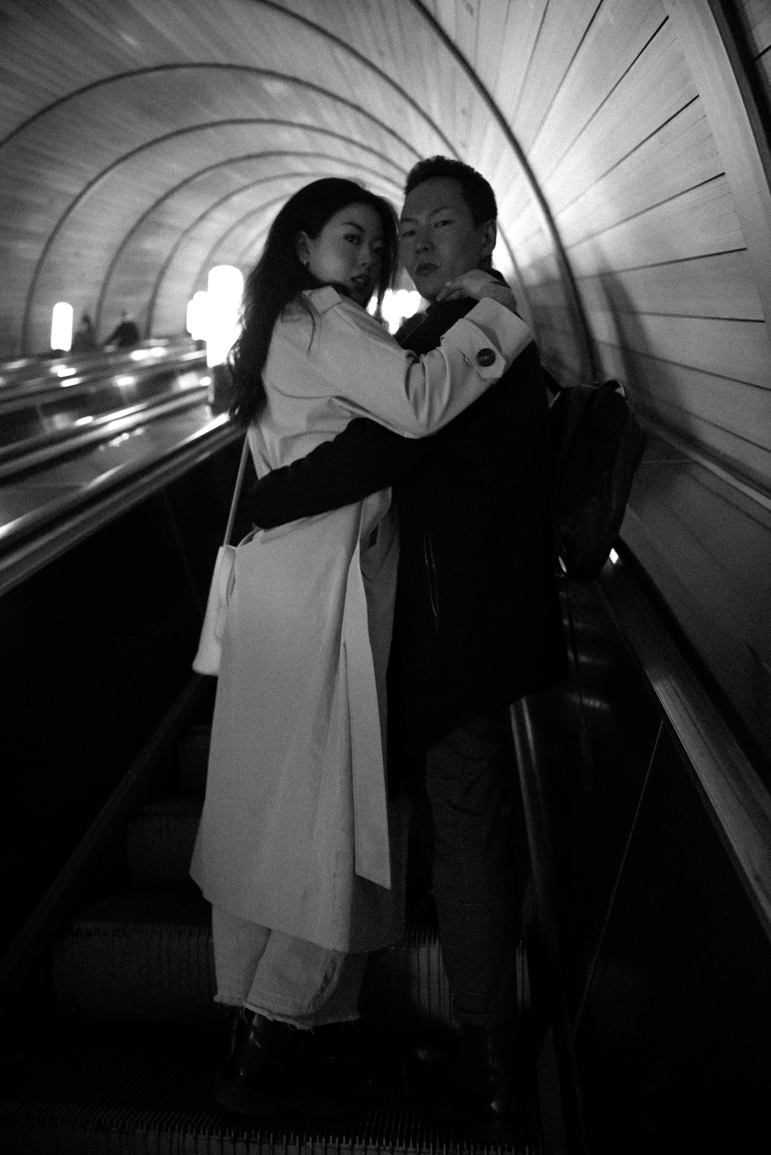 Денис и Александра, чб. Бренд-фотограф для экспертов и блогеров в Москве Влада Горбовская