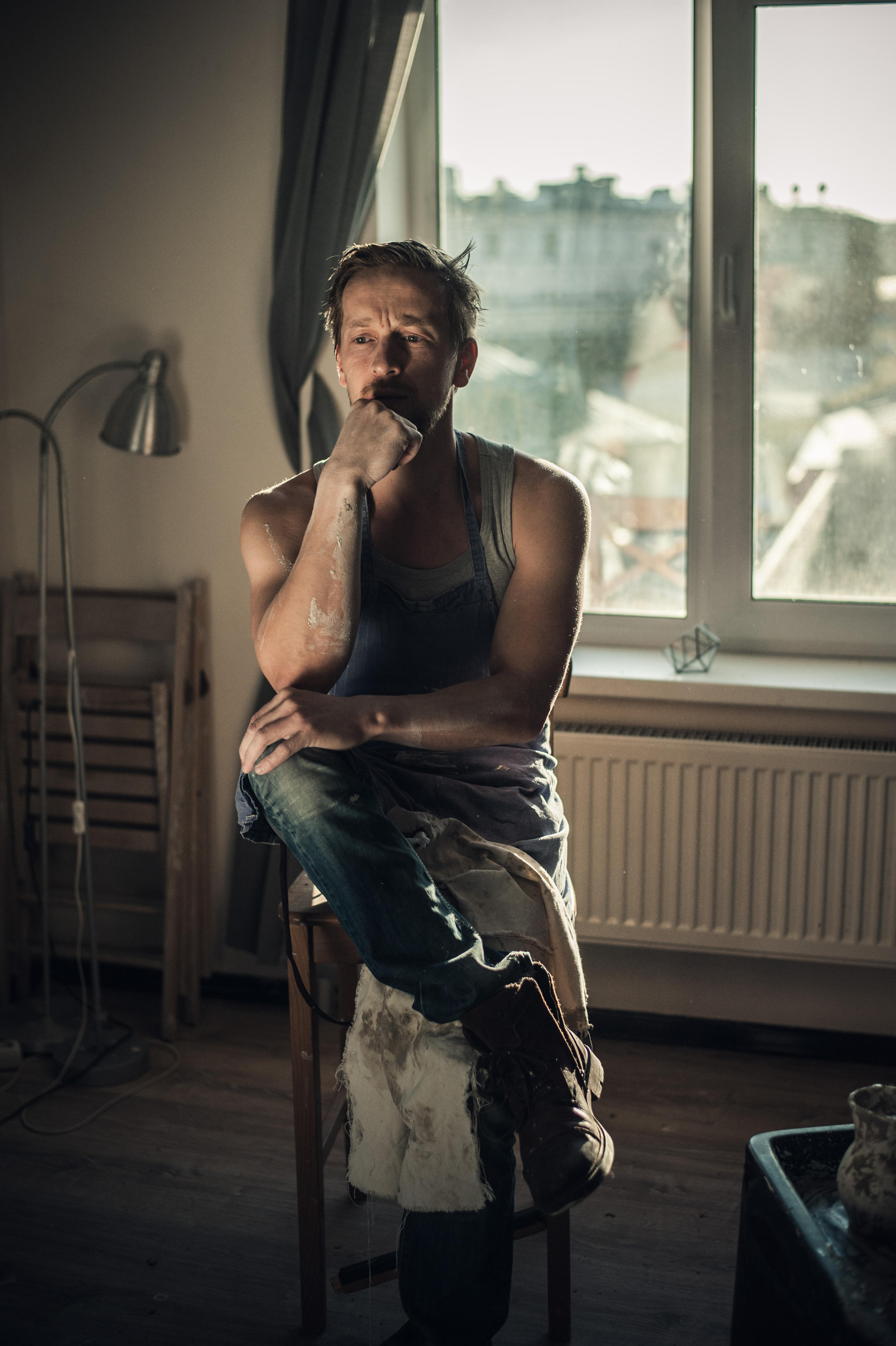 Денис, гончарная мастерская. Бренд-фотограф для экспертов и блогеров в Москве Влада Горбовская