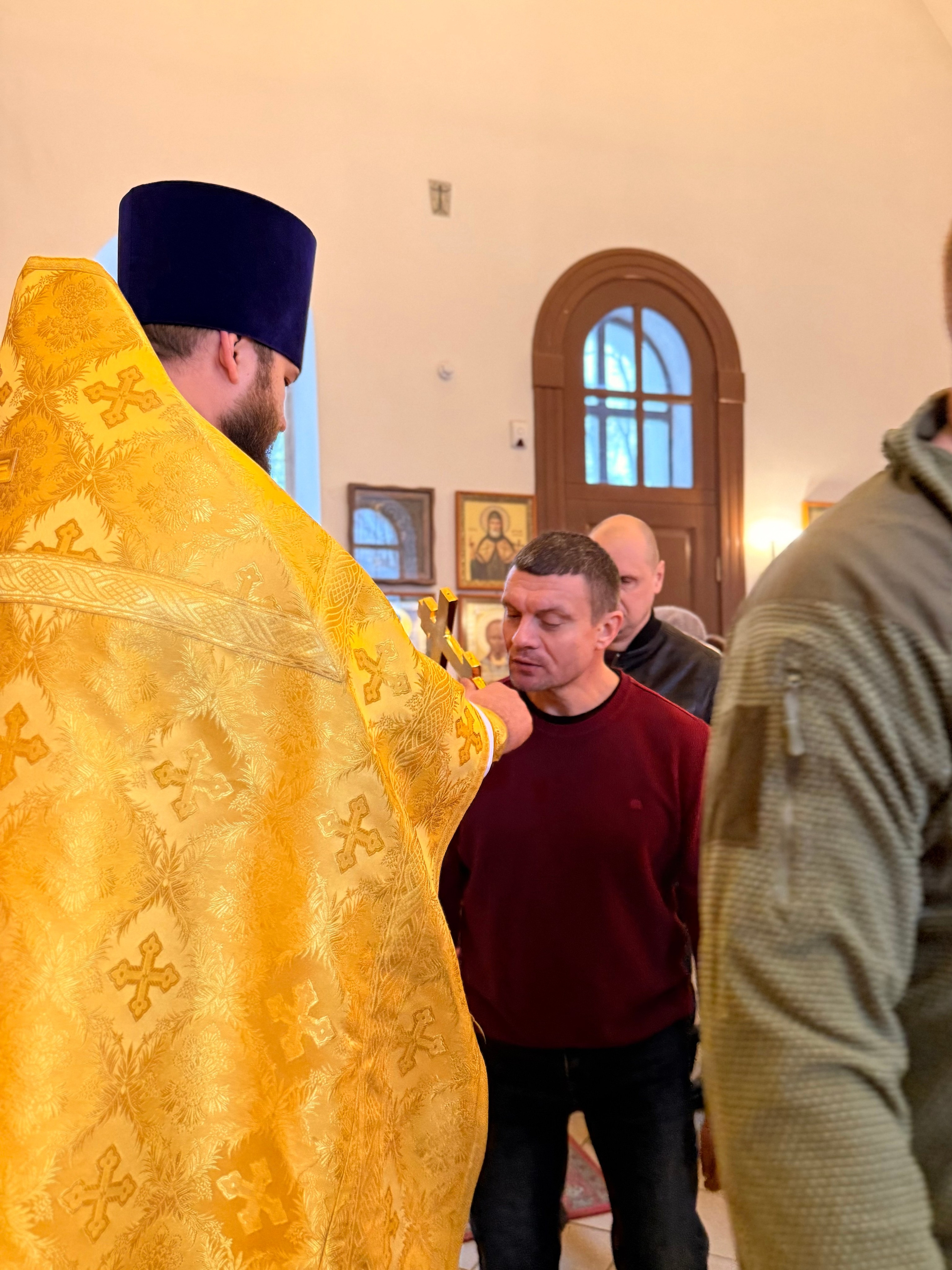 Божественная литургия в храме Нечаянной Радости. Саратовское Юго-Западное благочиние