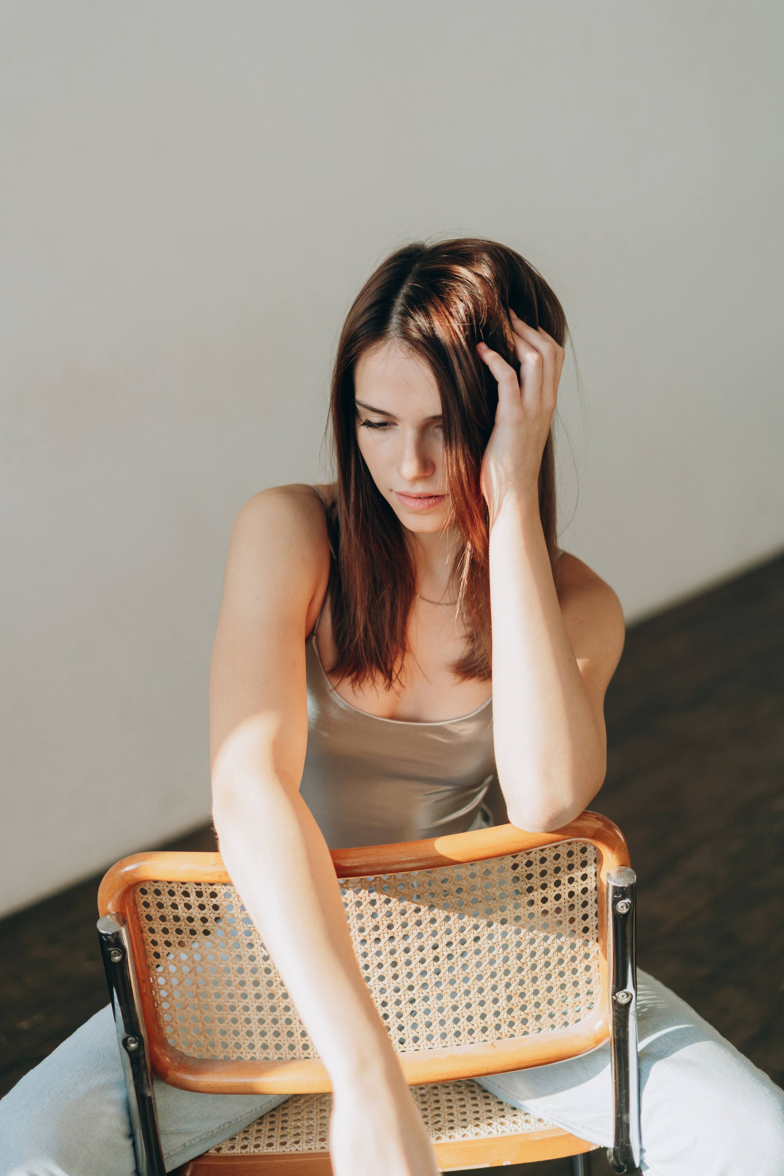 Настя. Модельные тесты. Фотограф Москва Виктория-Антуанетта