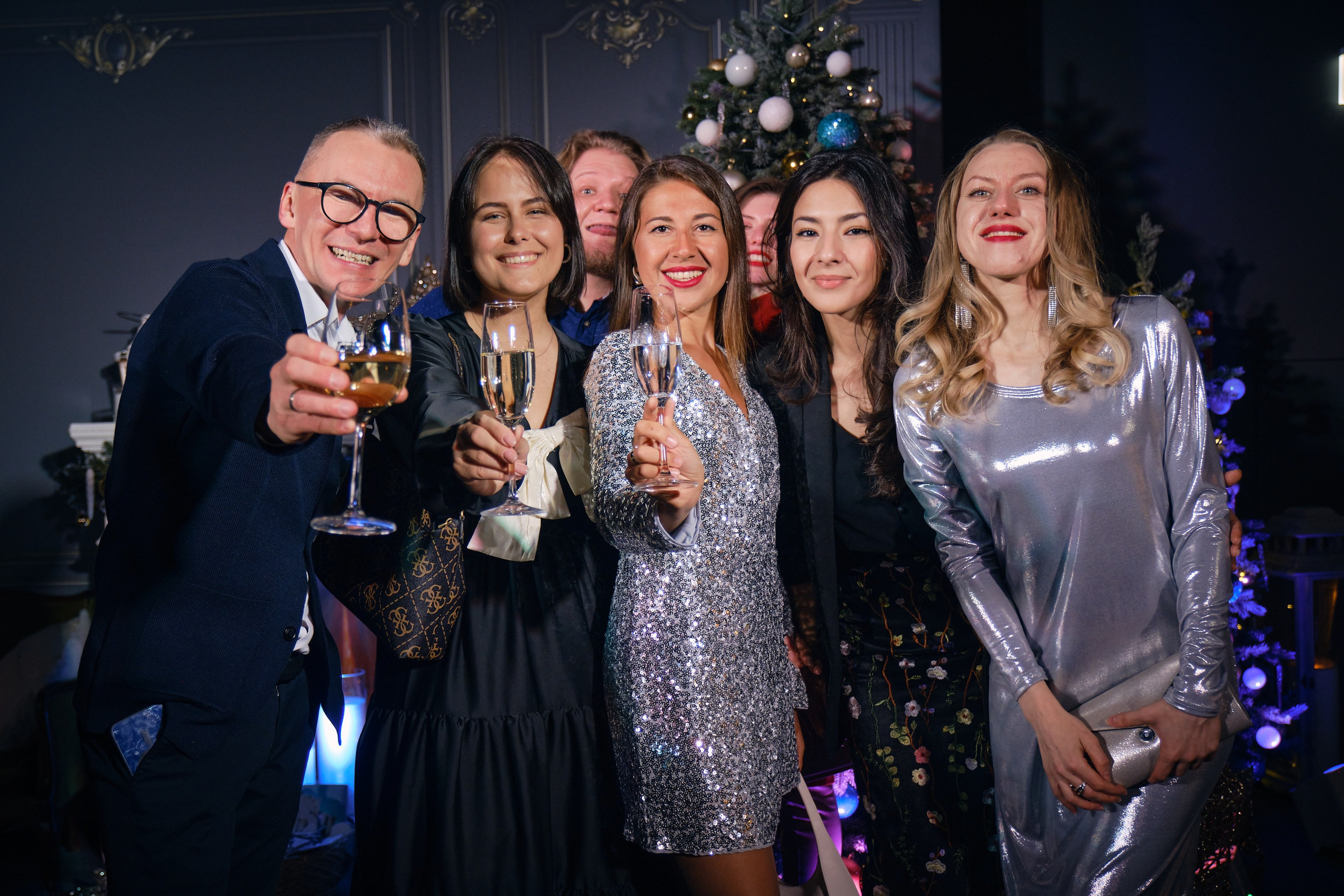 Новогодний корпоратив РБК + концерт Дискотека авария. Профессиональный фотограф в Москве Павел Жданов