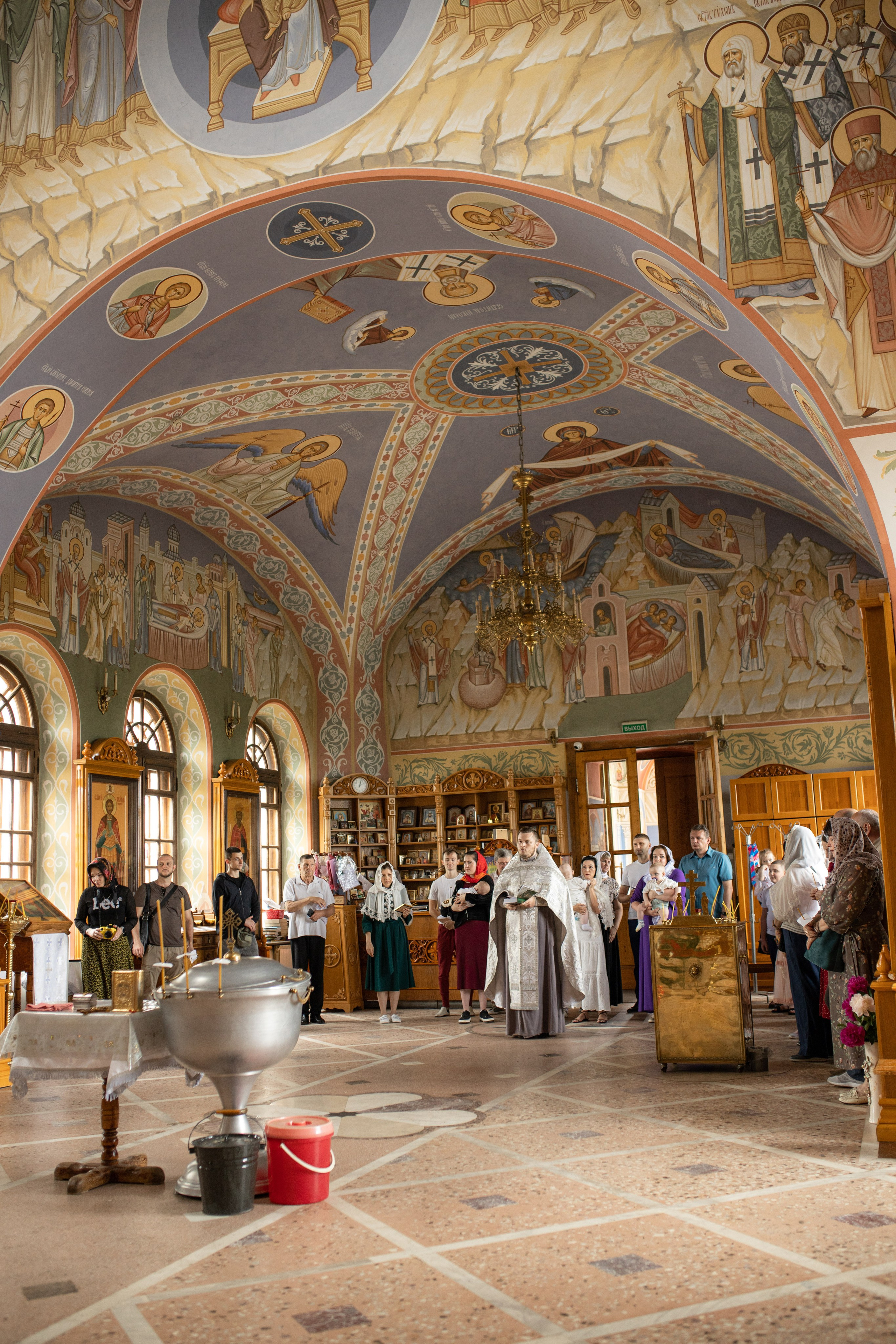 Таинство Крещения Вити. Фотограф в Железнодорожном и Балашихе
