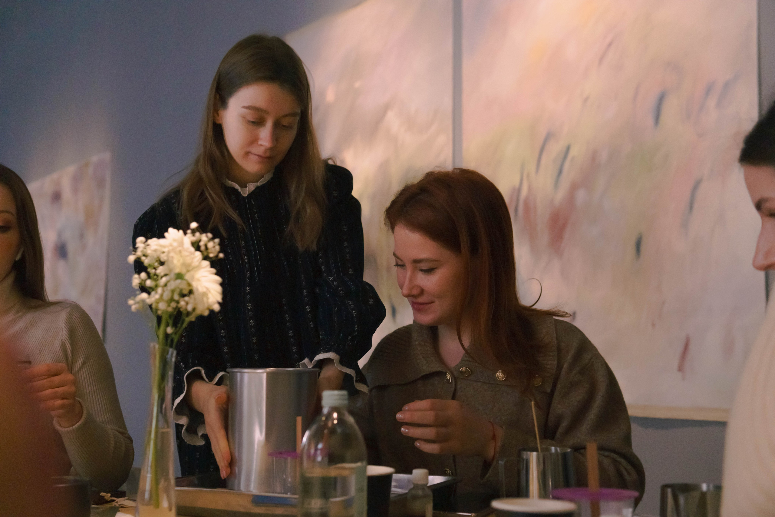 Новогодний мастер-класс по изготовлению свечей. Фотограф-анималист Ксения Воробьева, Москва