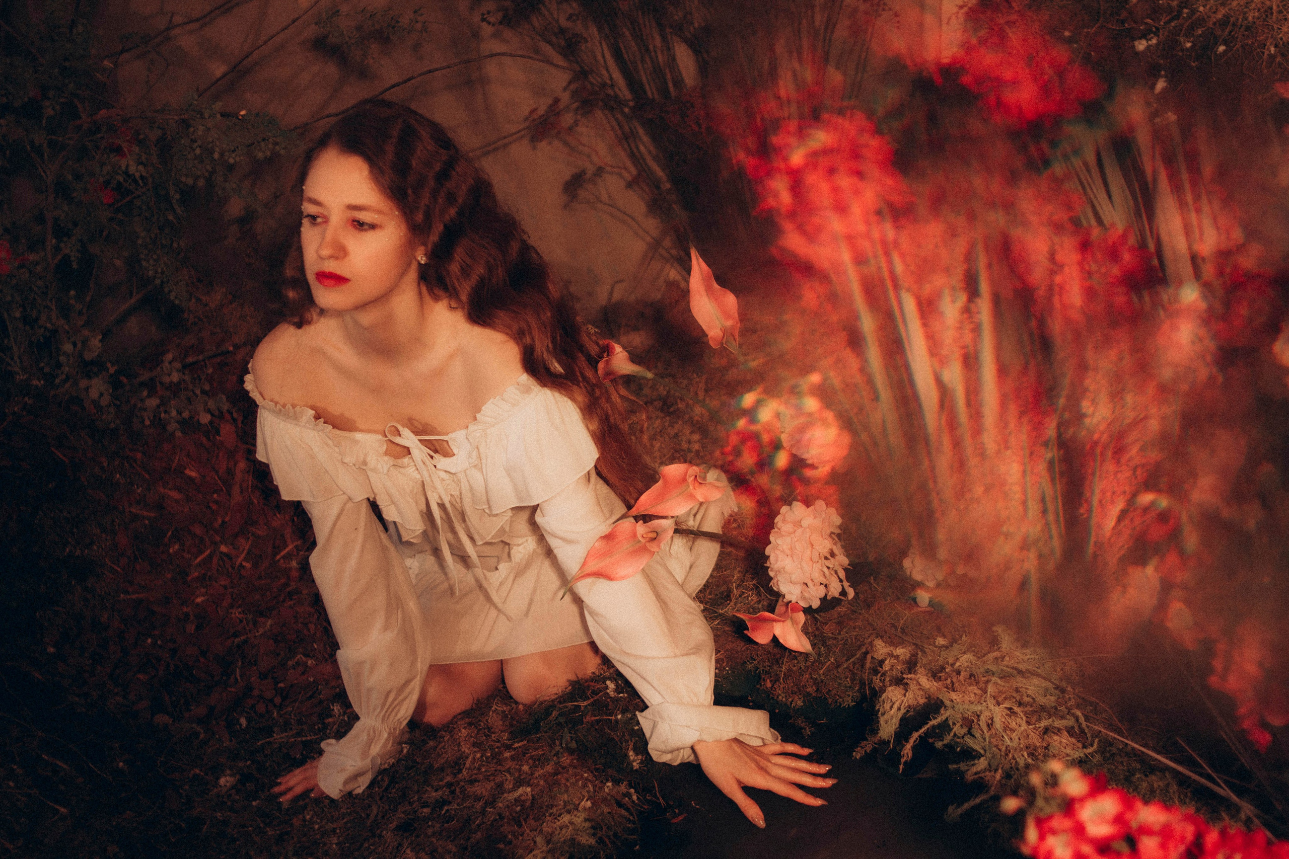 Флора в студии. Создадим шедевр? Виталина и её фотоискусство