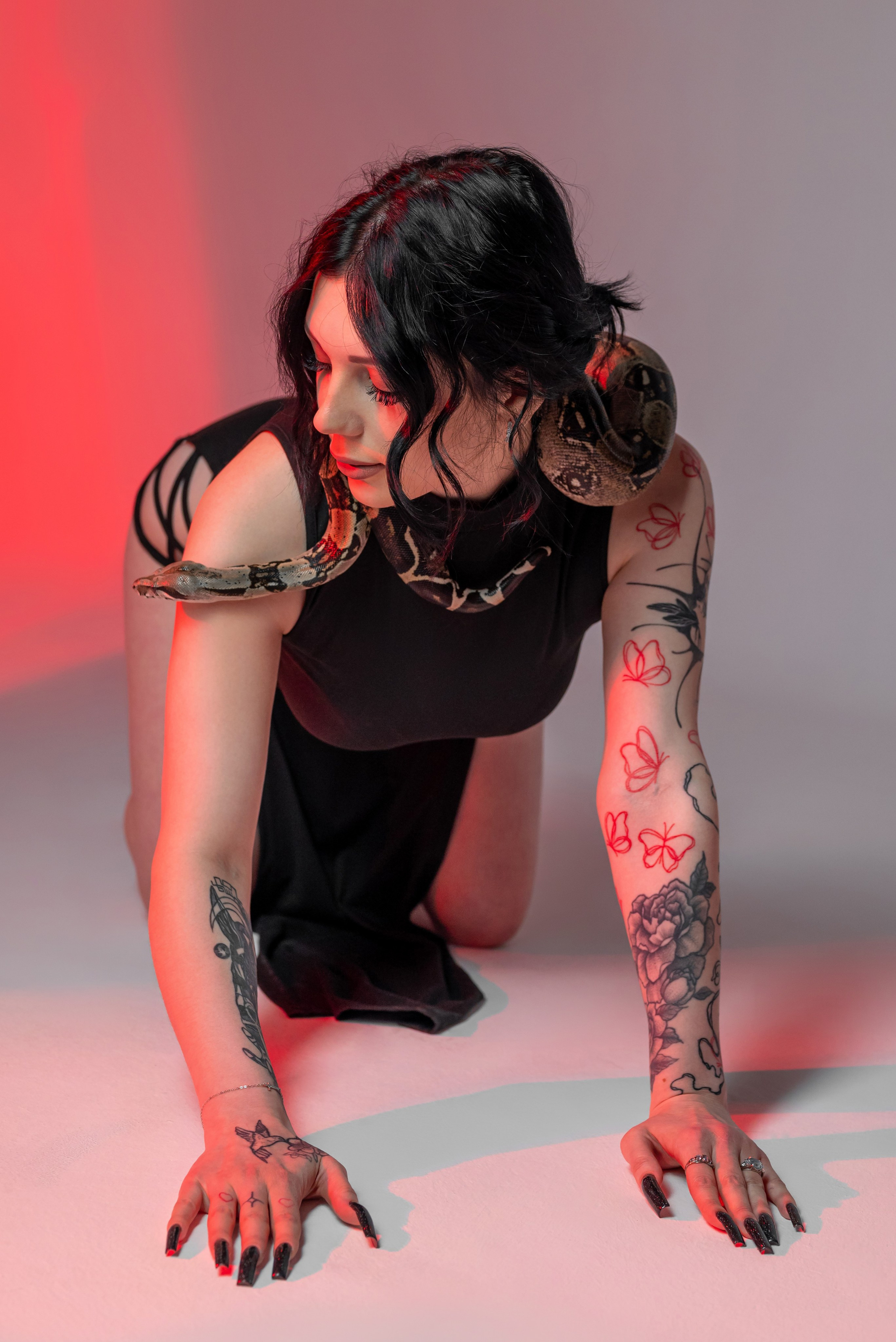 Фотопроект со змеёй 2025 г. Фотограф в городе Салават