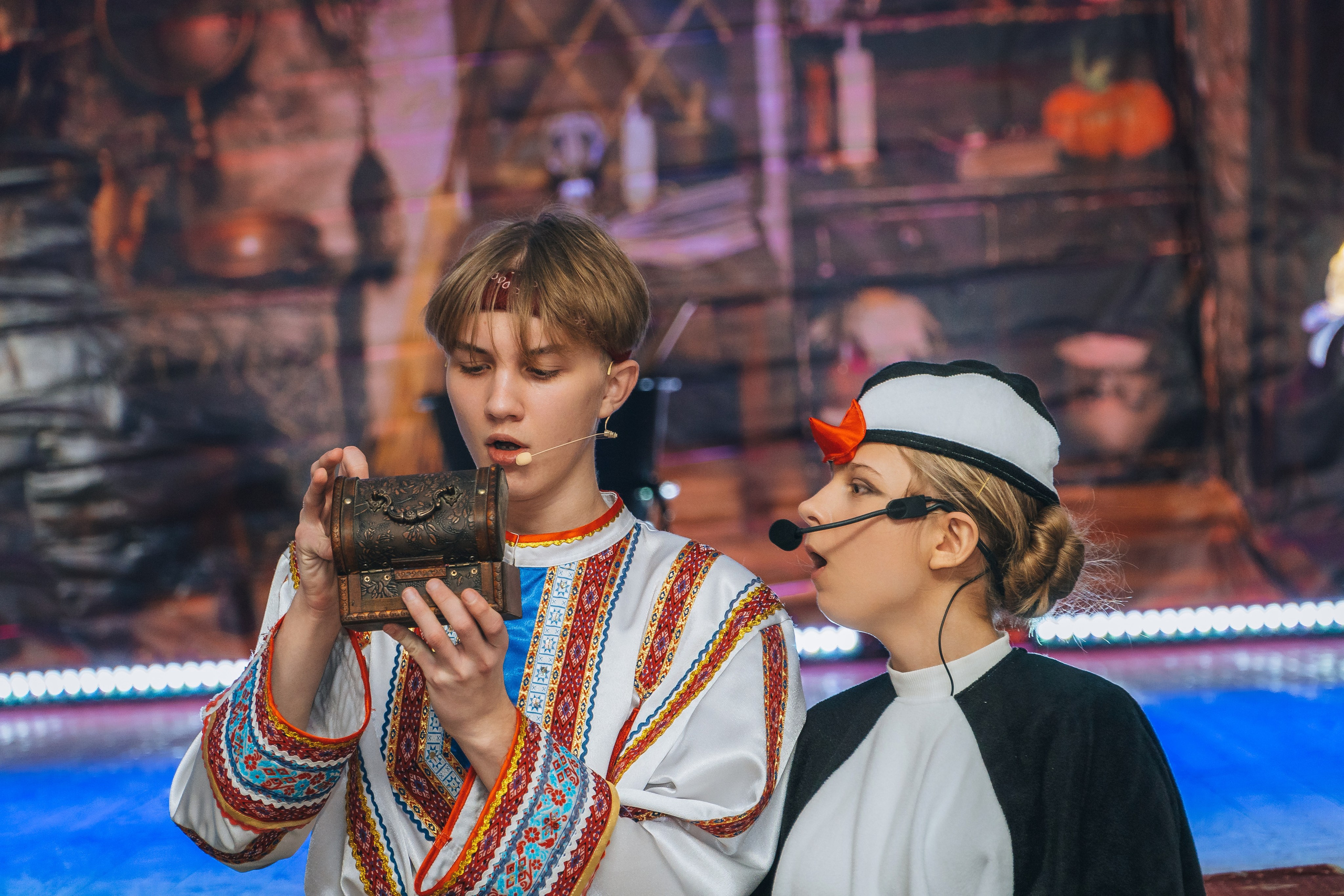 «Сказка о Новом годе и богатыре настоящем». Новотитаровский Дом культуры