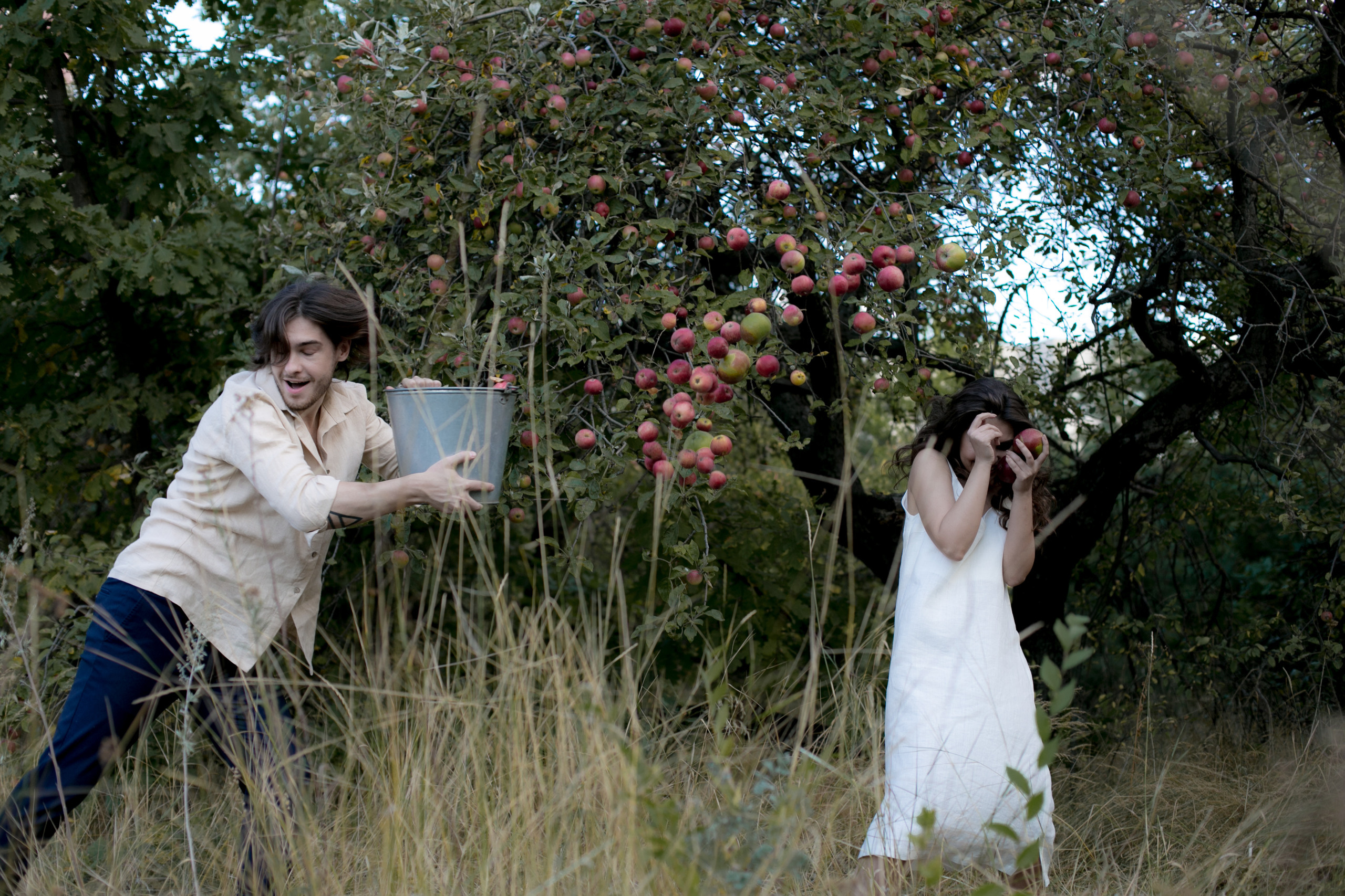 Яблоневая фотосессия. Портретный и семейный фотограф в Воронеже Марина Лазарева