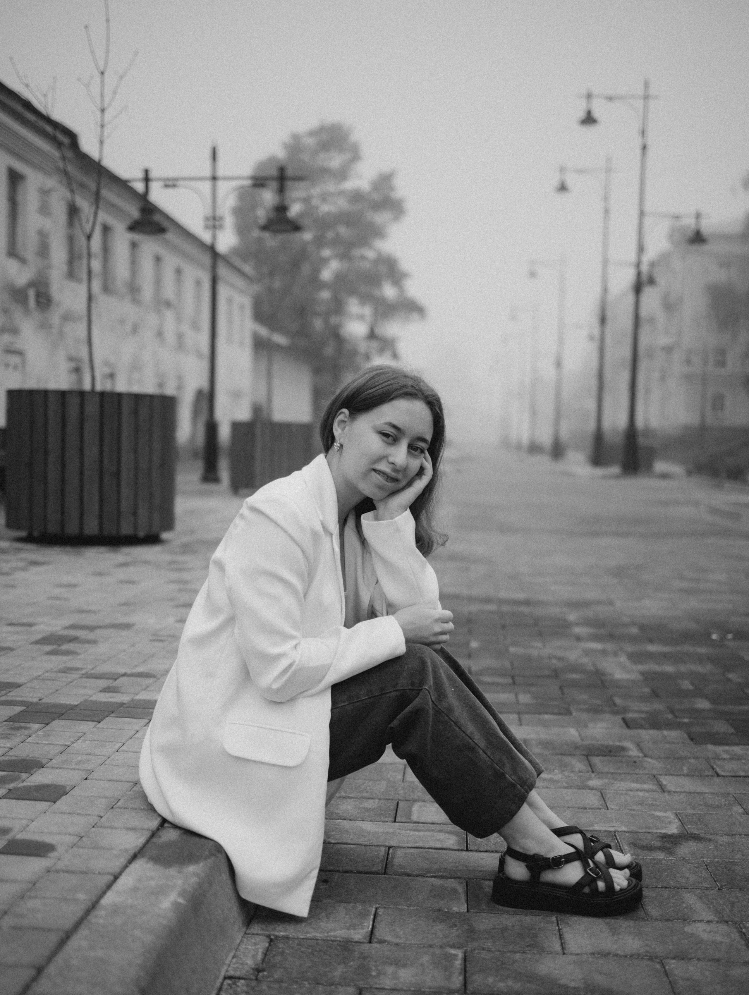 Городская лайф съемка для девушки. Фотограф Углич и Ярославль Ольга Тятюшкина