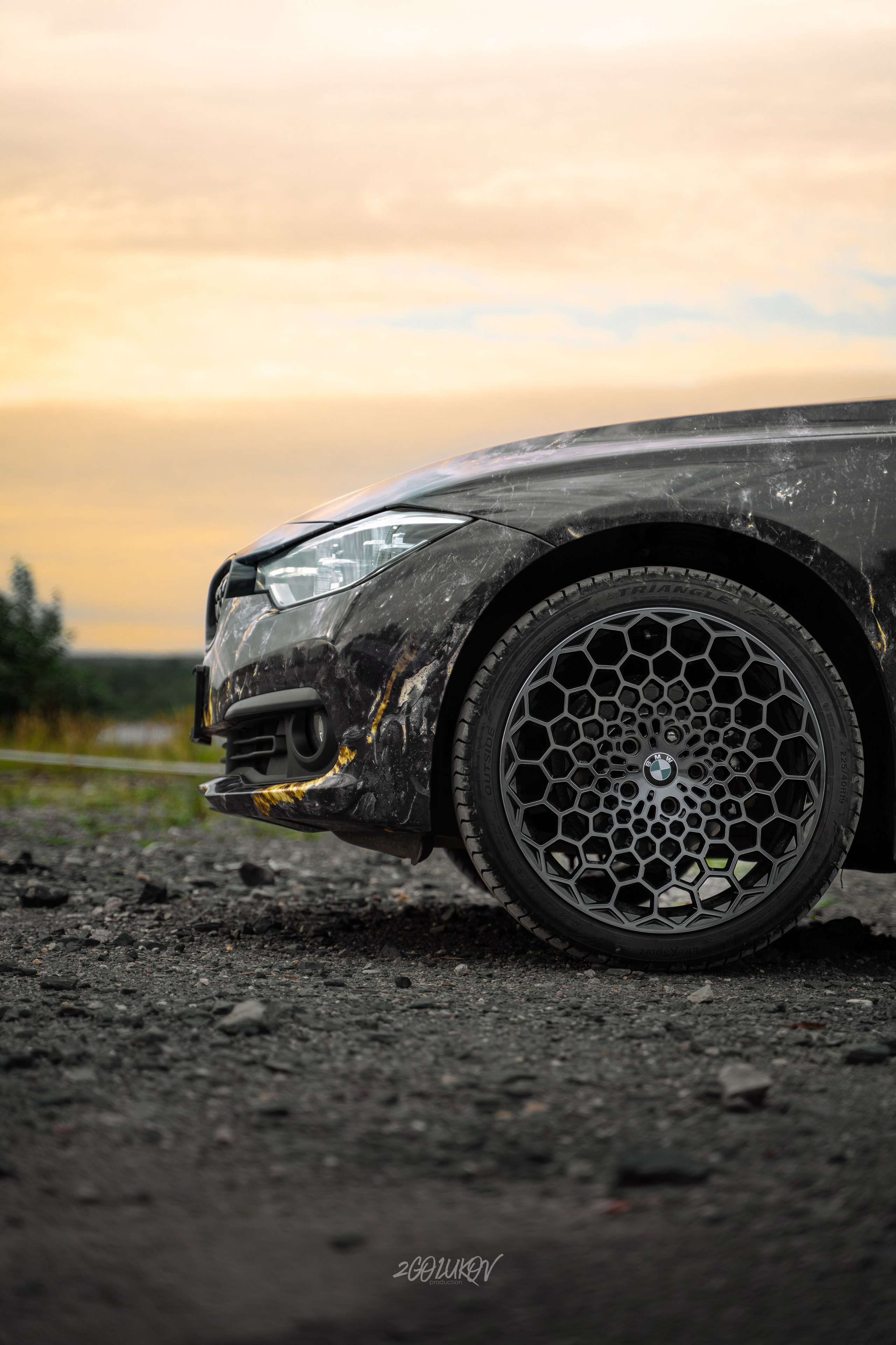 BMW 3-series. Автомобильный фотограф и видеограф в Санкт-Петербурге I 2golukov prod