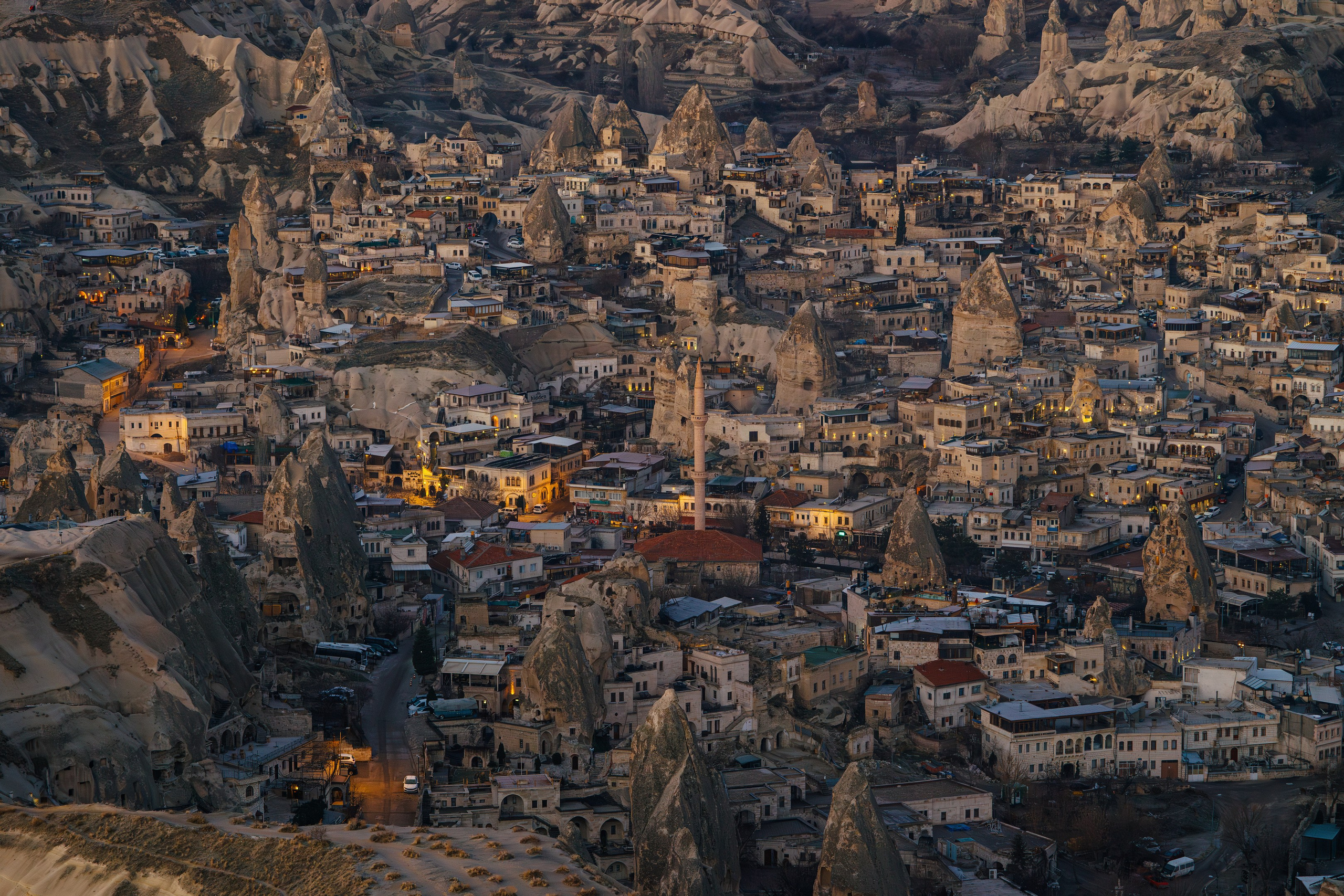 Вид на Гёреме (Каппадокия) 