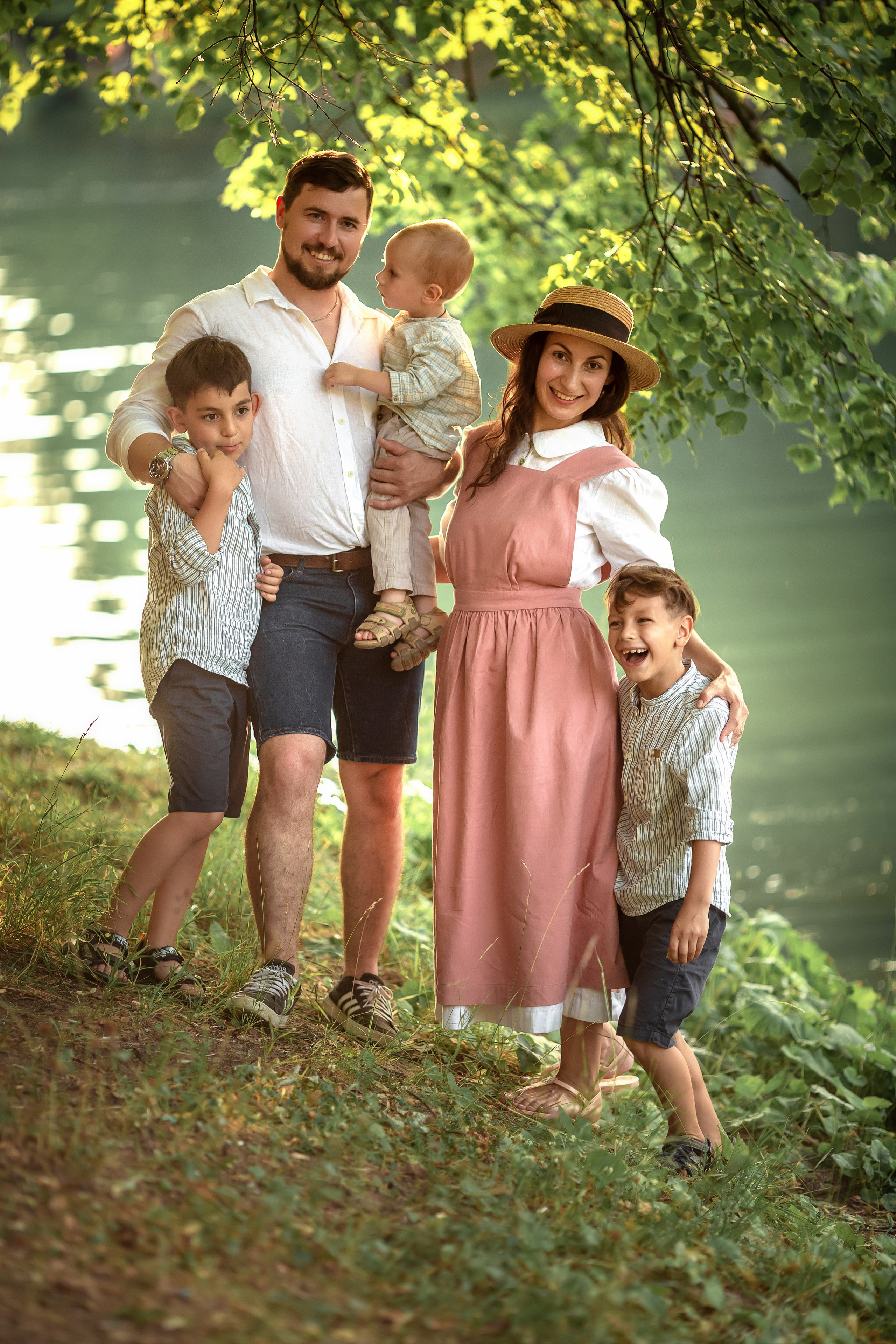Семейная фотопрогулка. Мила Дементьева семейный и детский фотограф Казань