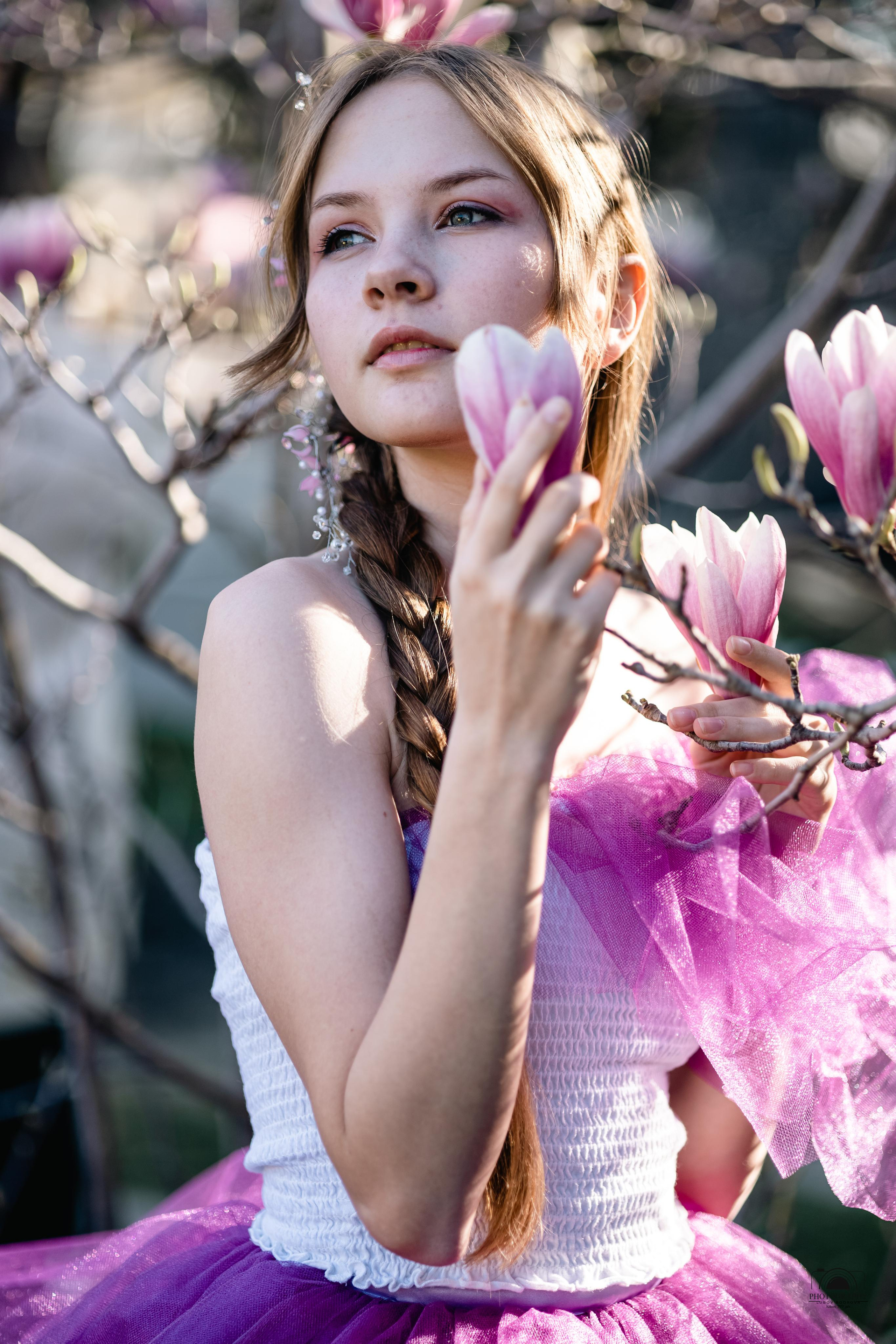 Ксения. Весна в Магнолиях. Семейный и портретный фотограф в Геленджике Любовь Бодрова