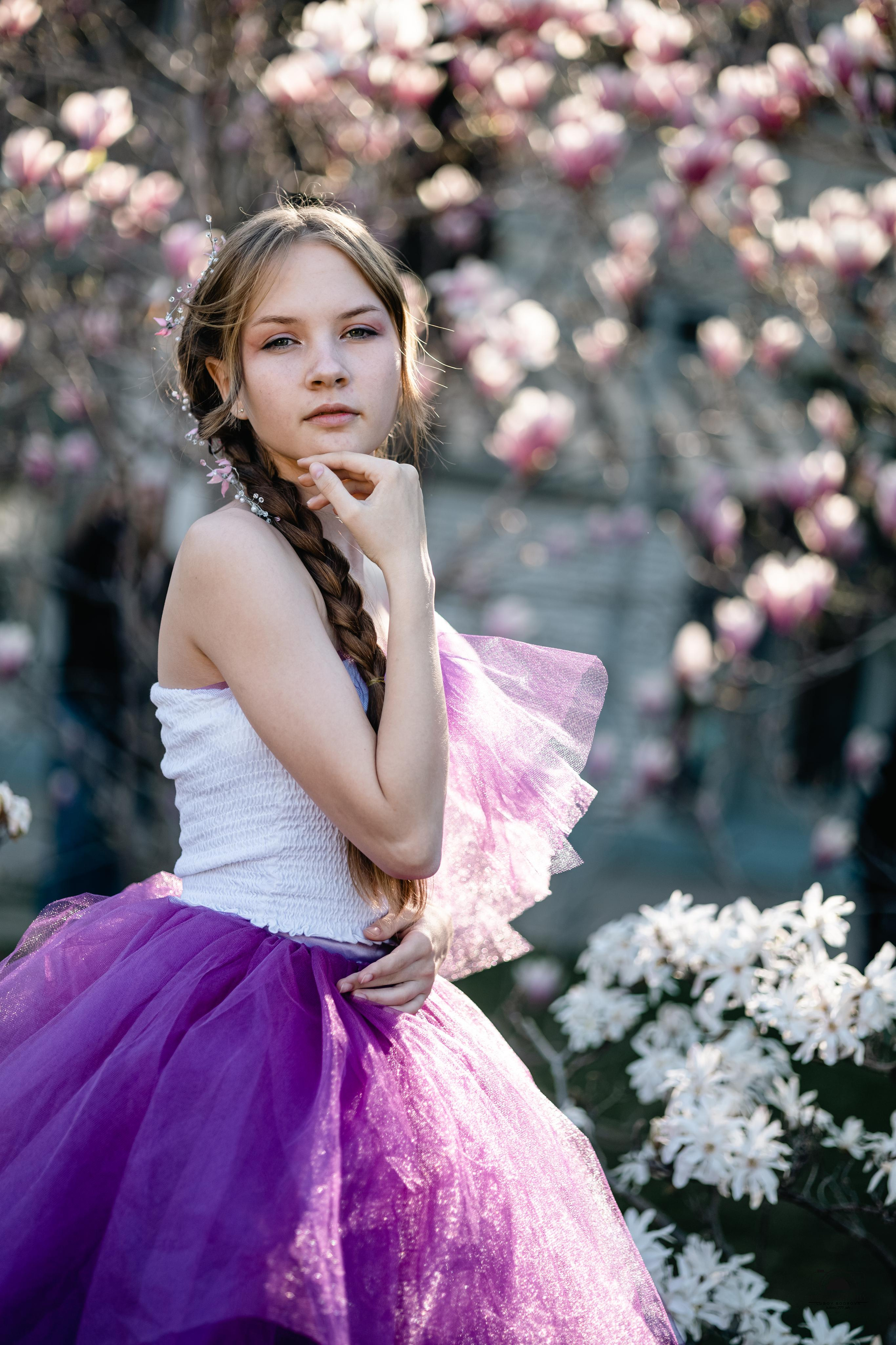 Ксения. Весна в Магнолиях. Семейный и портретный фотограф в Геленджике Любовь Бодрова