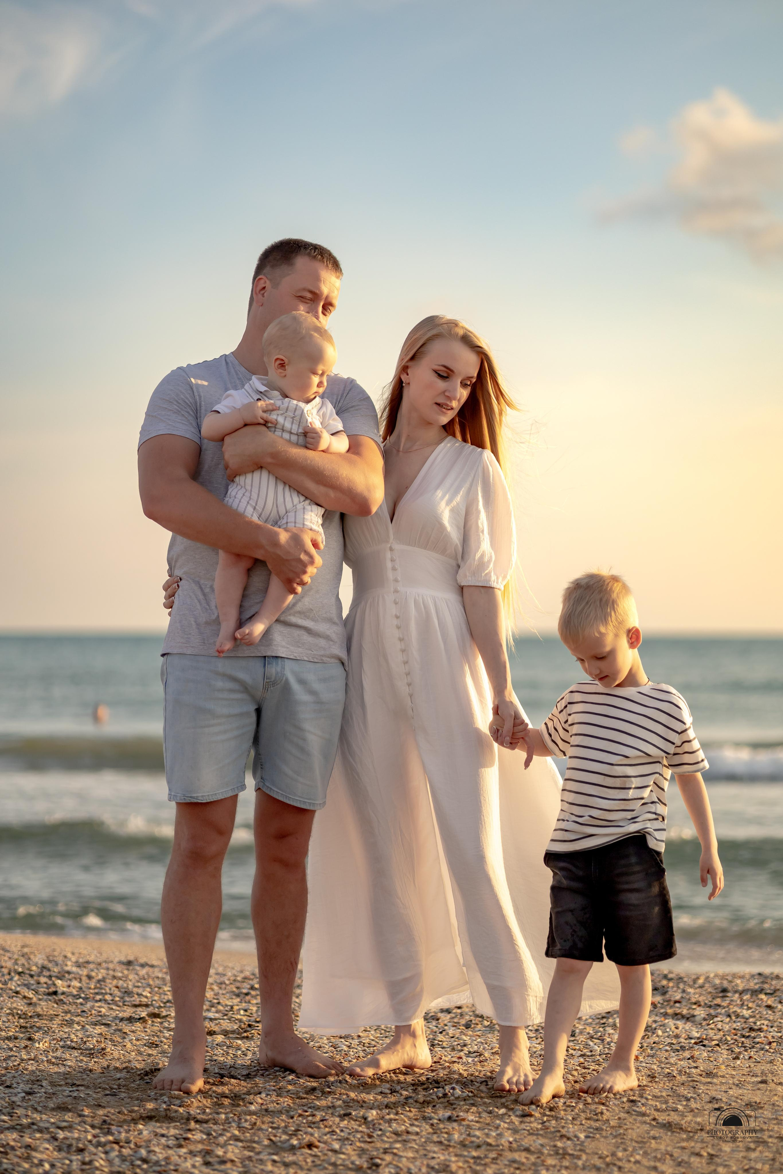 Летняя история одной семьи. Семейный и портретный фотограф в Геленджике Любовь Бодрова