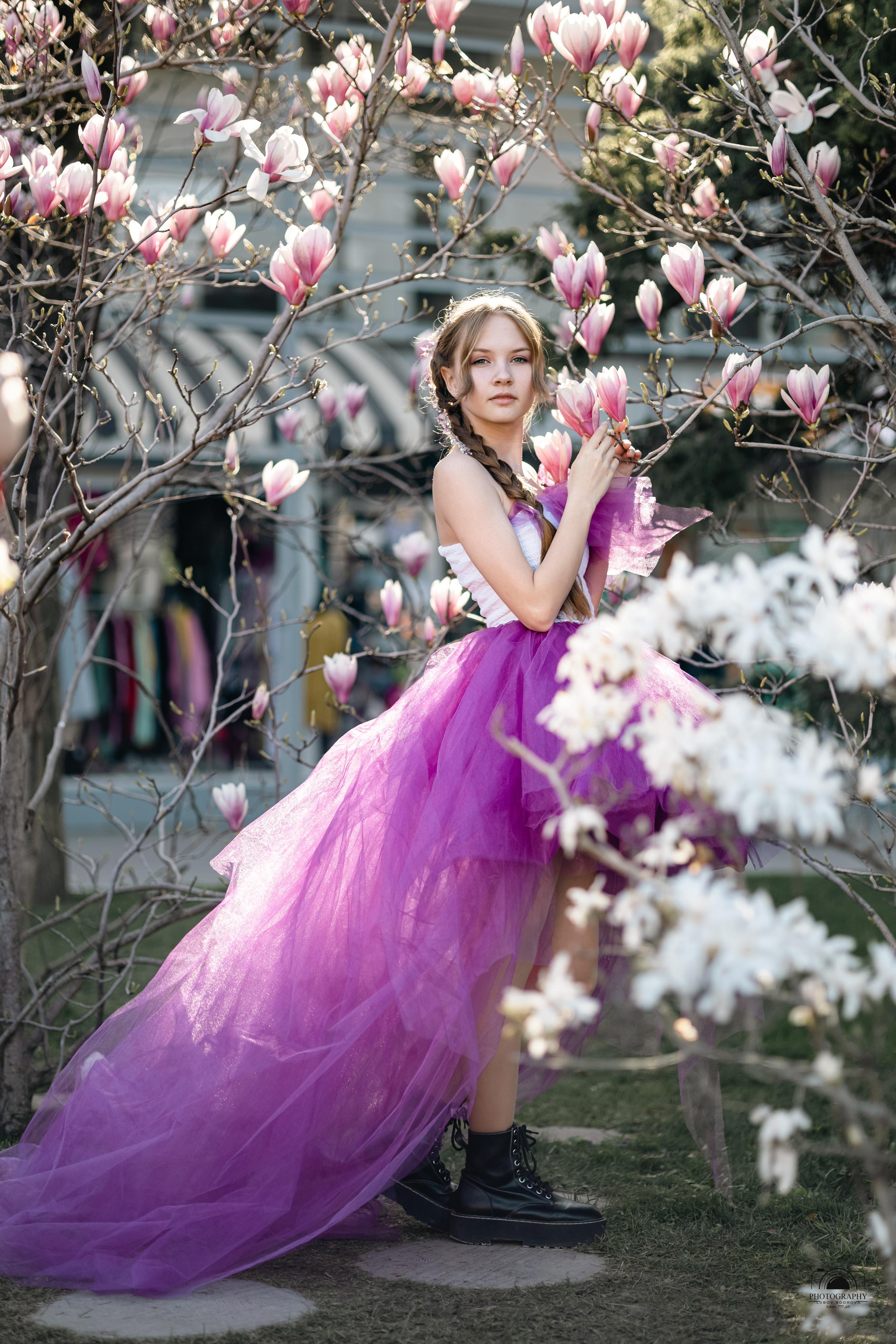 Ксения. Весна в Магнолиях. Семейный и портретный фотограф в Геленджике Любовь Бодрова