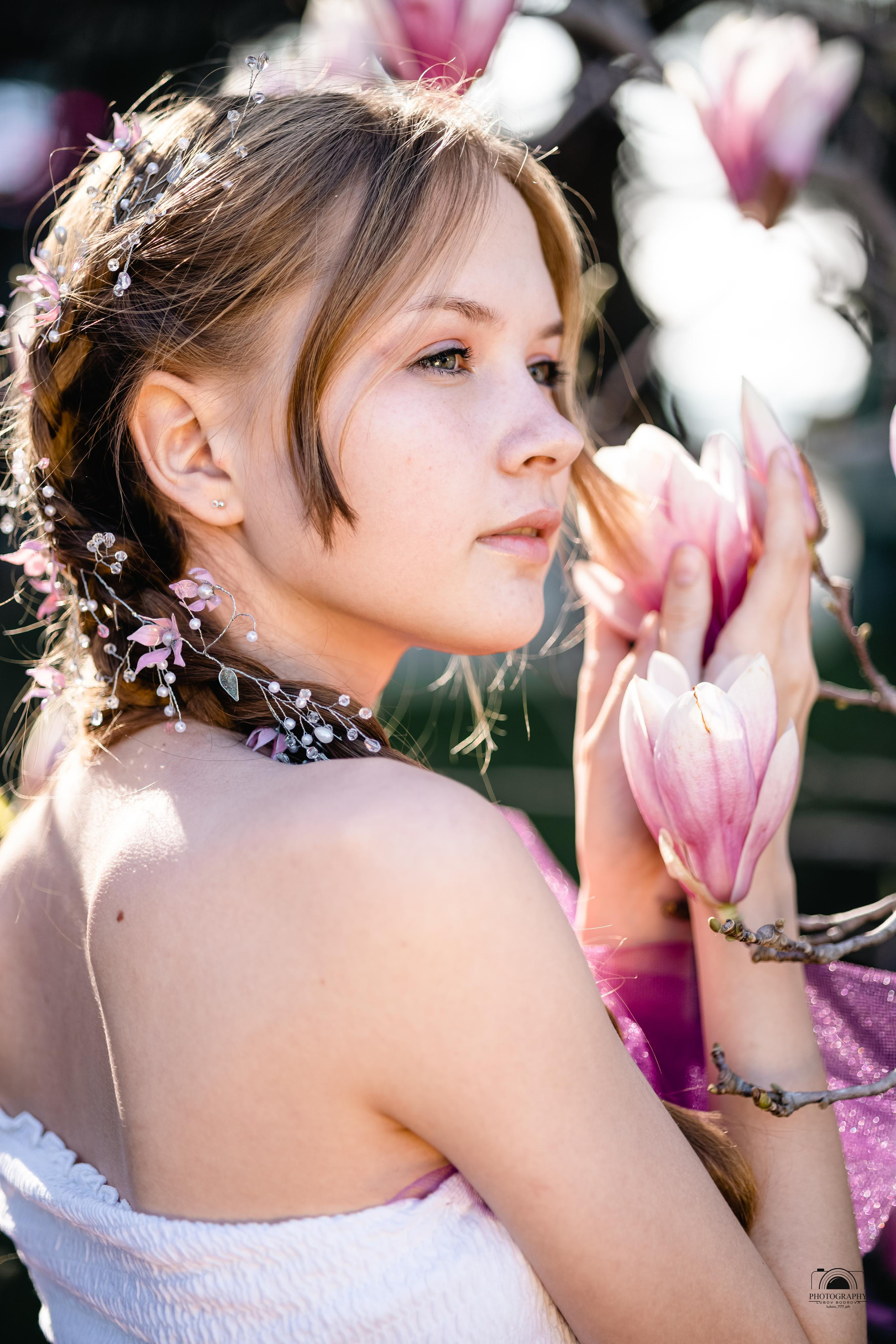 Ксения. Весна в Магнолиях. Семейный и портретный фотограф в Геленджике Любовь Бодрова