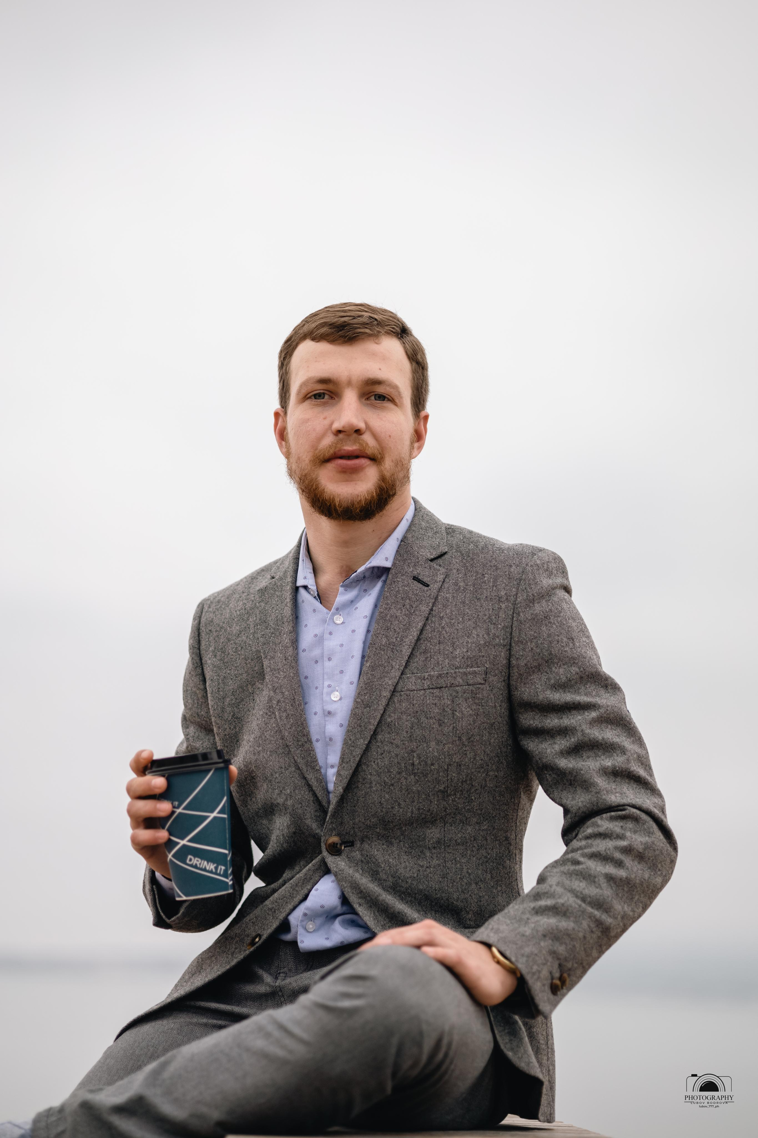 Егор. Утренний кофе. Семейный и портретный фотограф в Геленджике Любовь Бодрова