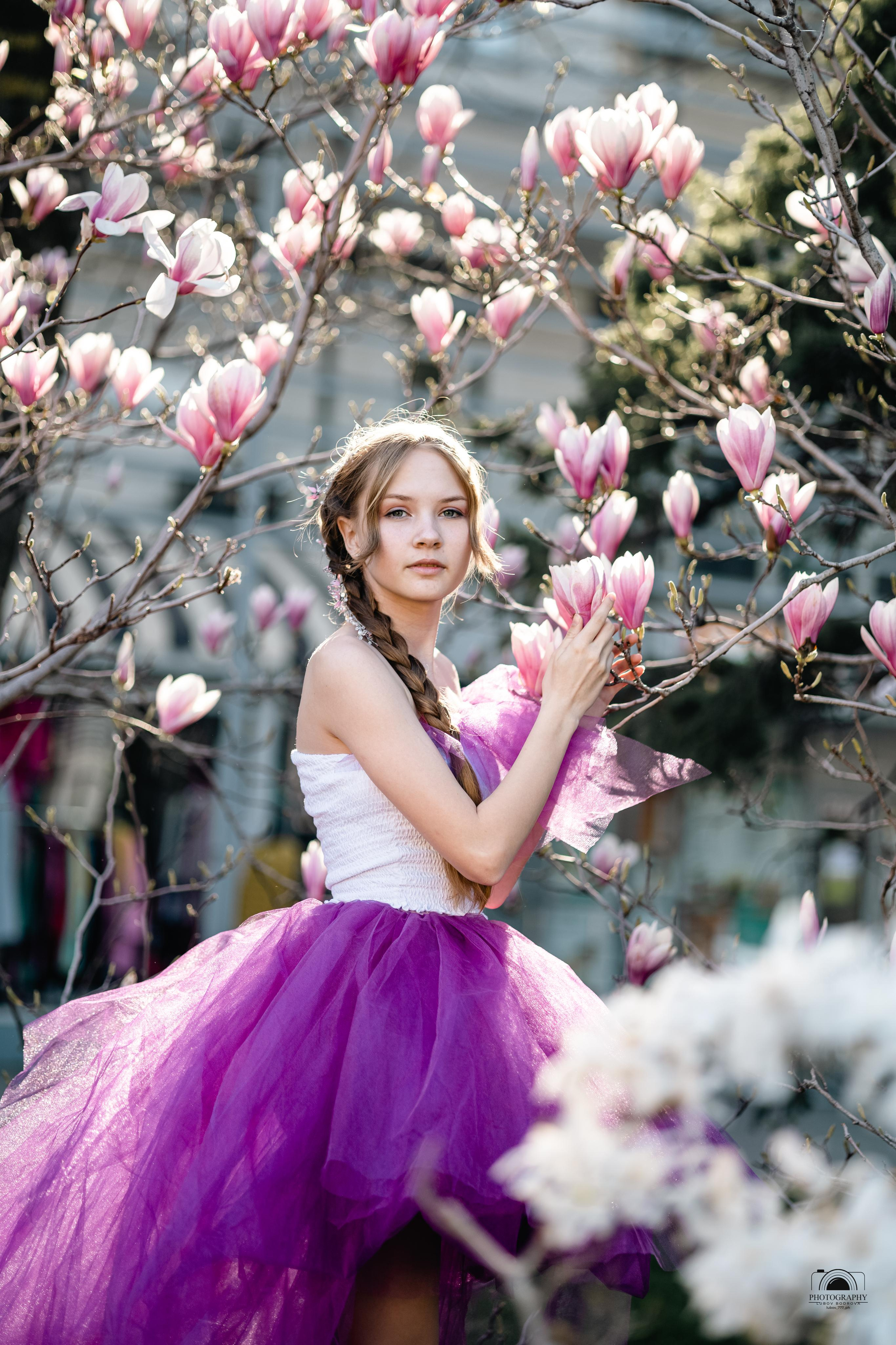 Ксения. Весна в Магнолиях. Семейный и портретный фотограф в Геленджике Любовь Бодрова