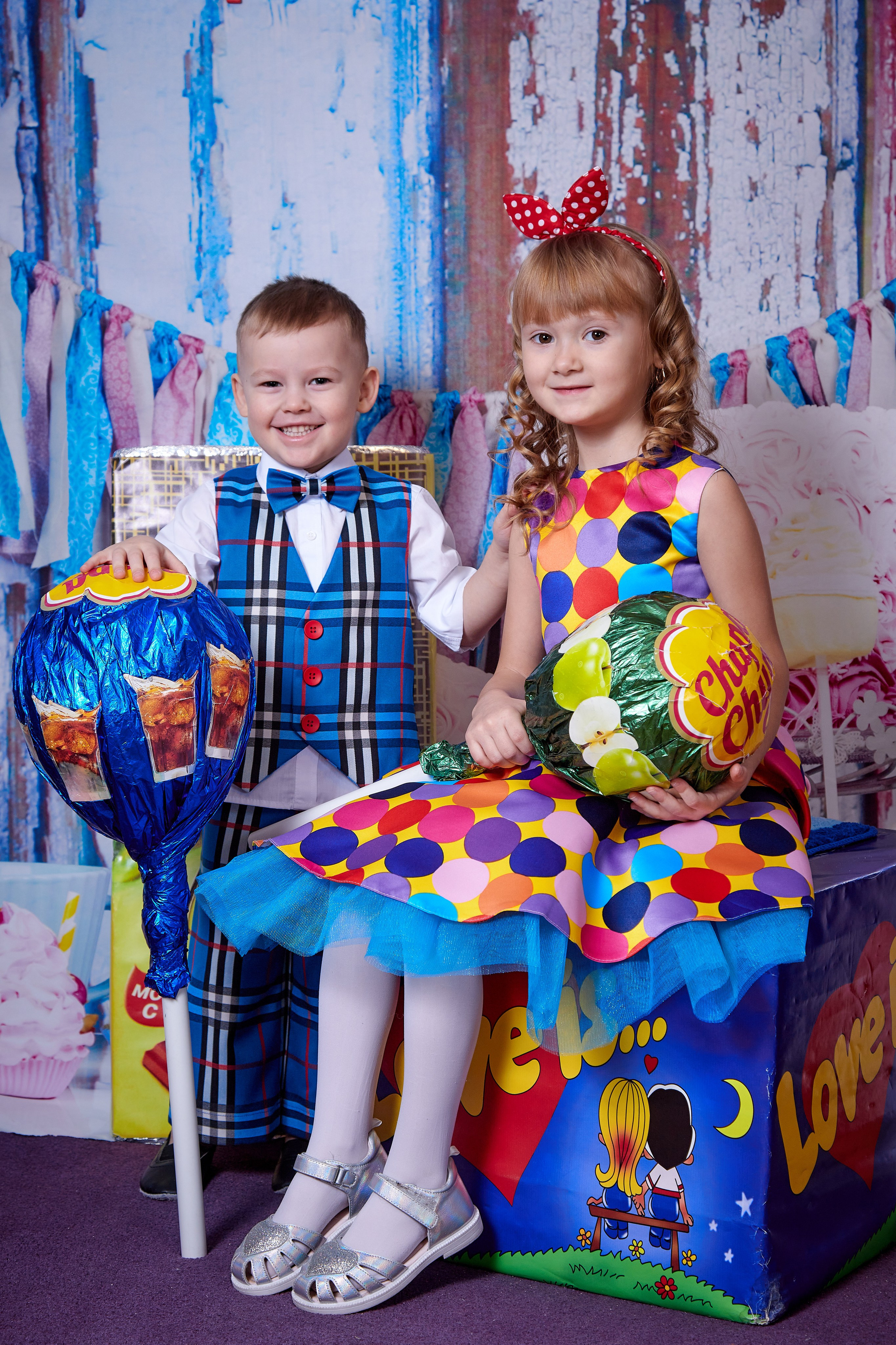 Чупа-чупс. Детская выездная фотостудия