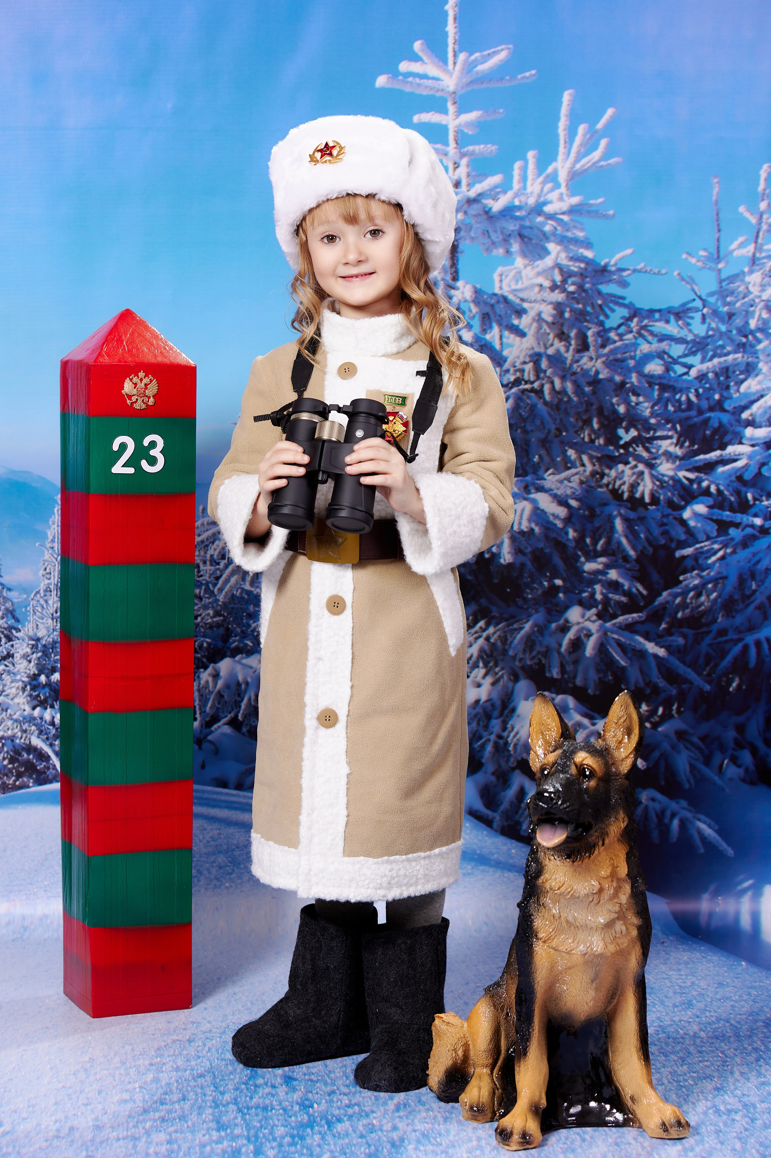 Пограничник. Детская выездная фотостудия