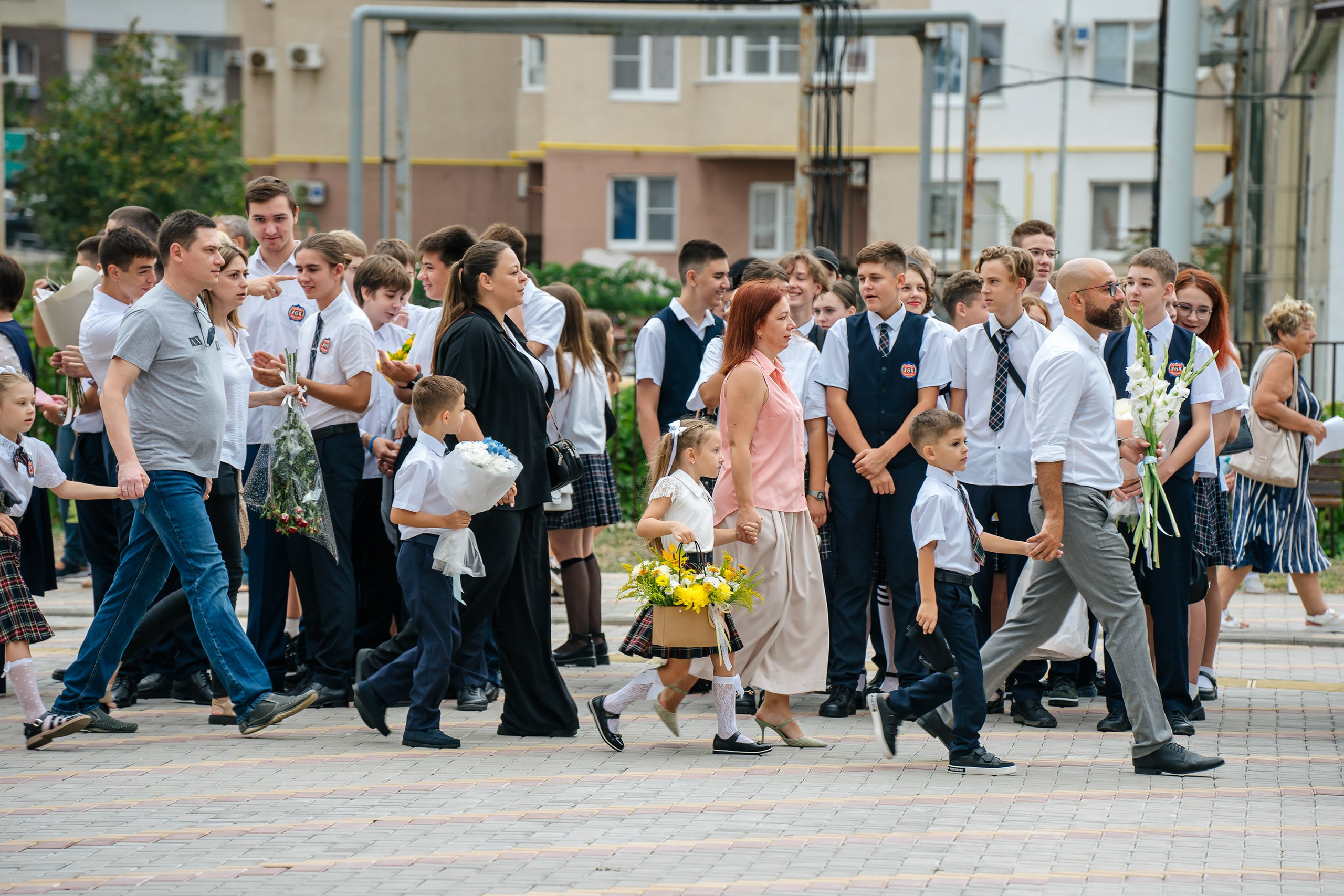1 сентября. Выпускные альбомы, школьные фотосессии в городе Новороссийске