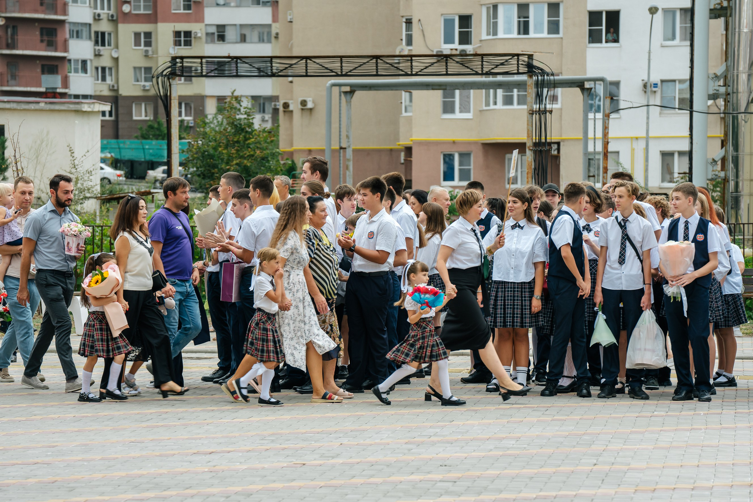 1 сентября. Выпускные альбомы, школьные фотосессии в городе Новороссийске