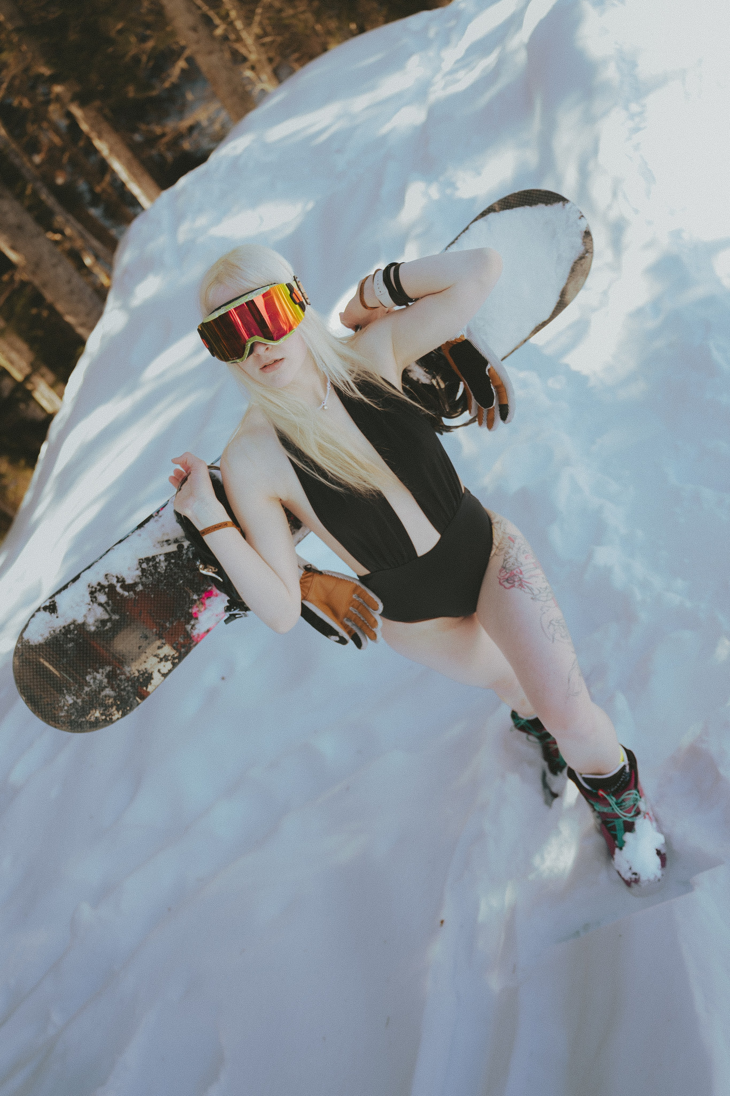 Snowboard Swimming Season. Ilya Foxy — автомобильный фотограф